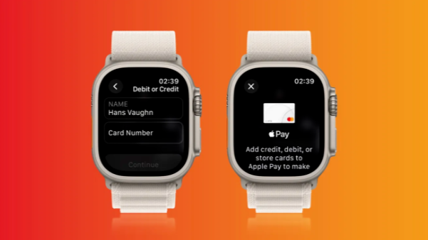 無需iPhone 蘋果watchOS 10支持直接在Apple Watch上添加Apple Pay銀行卡