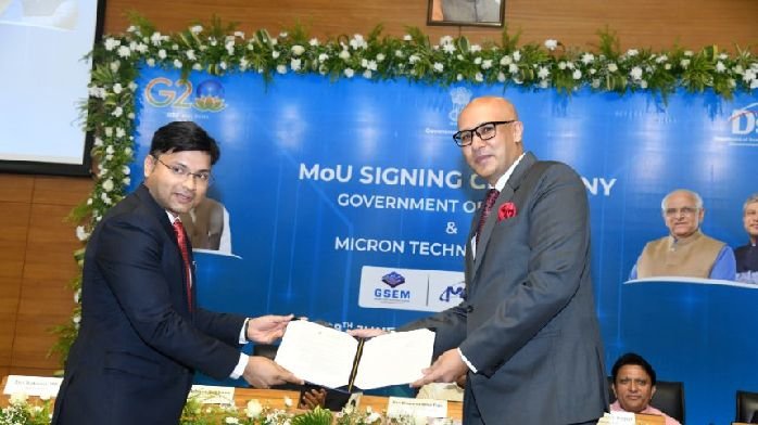 美光與印度政府簽署諒解備忘錄 將在印建設其首座半導體工廠