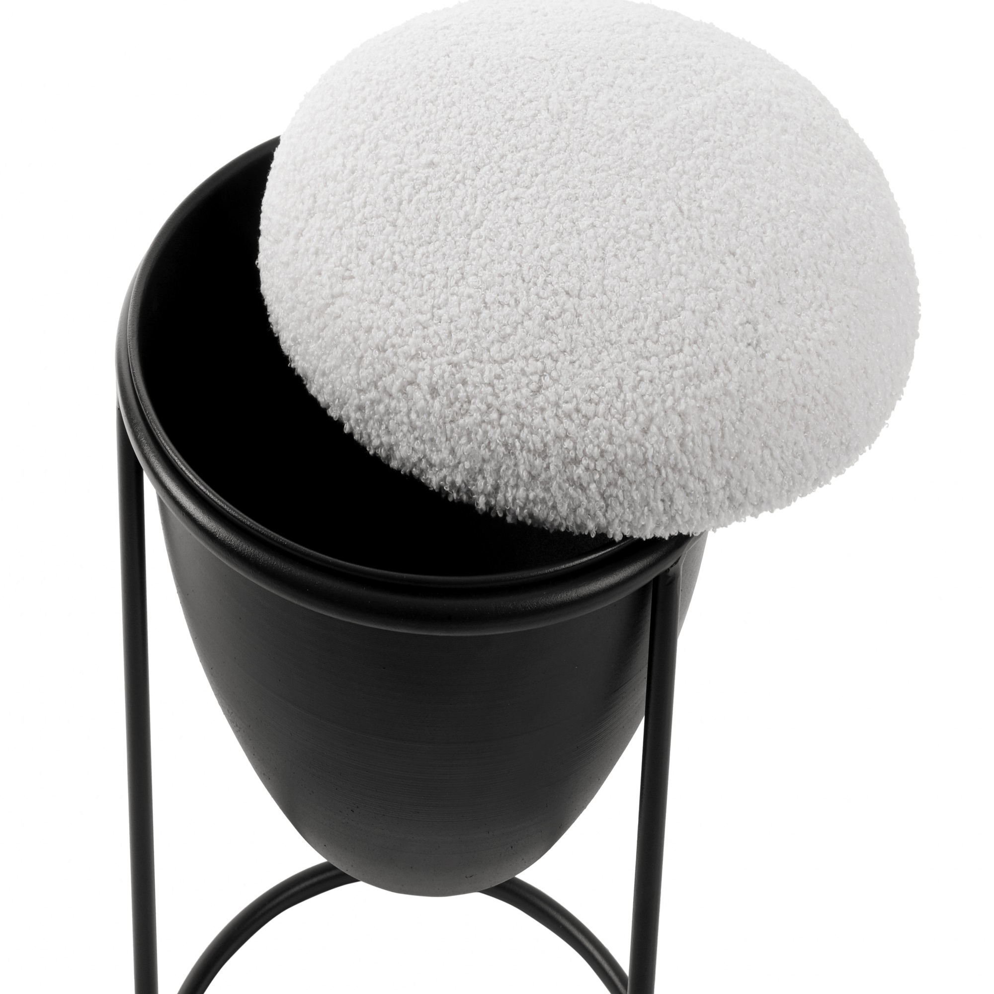 Spaco Ottoman or Footstool with Storage, Makeup Footstool, for Living Room and Bedroom