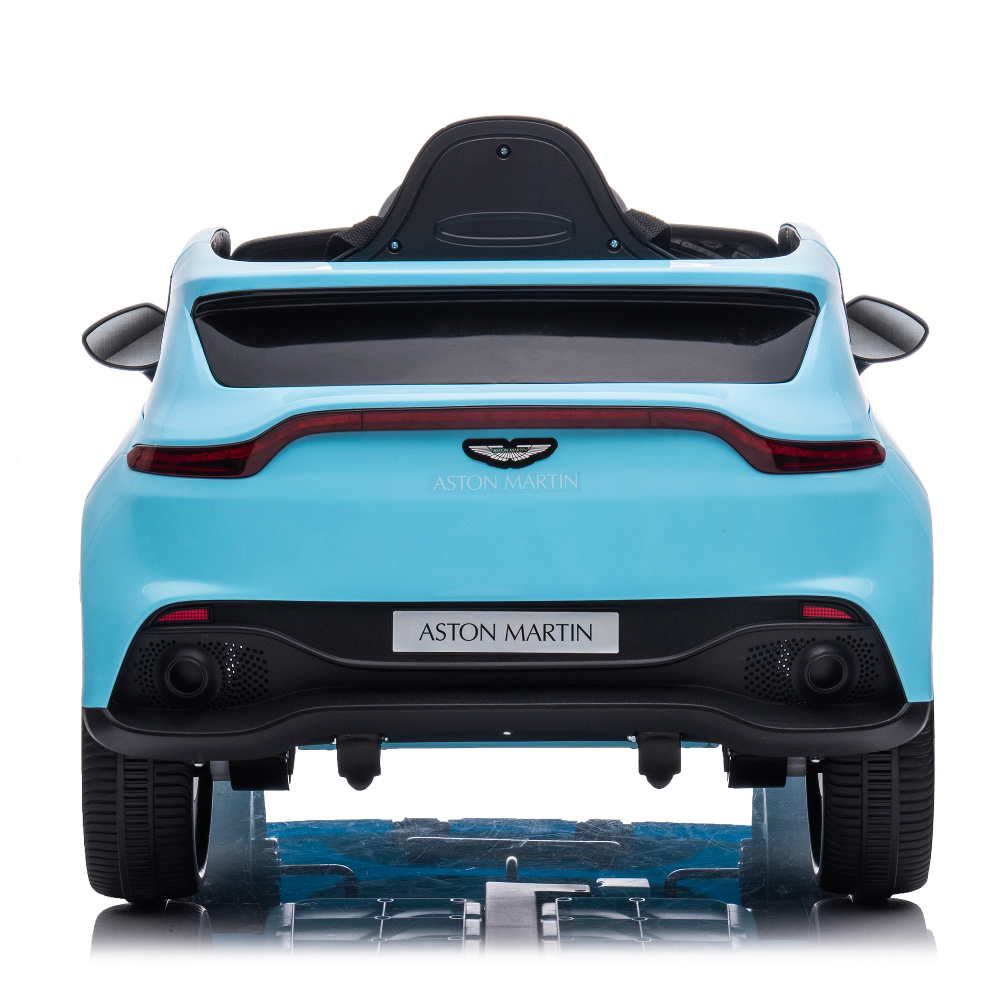 CIPACHO 12V Licensed Aston Martin Dual-Drive Electric Kid Ride On Car with Parental Remote Control, Battery Powered Kids Ride-on Car, 4 Wheels Children vehicle Toys, Blue