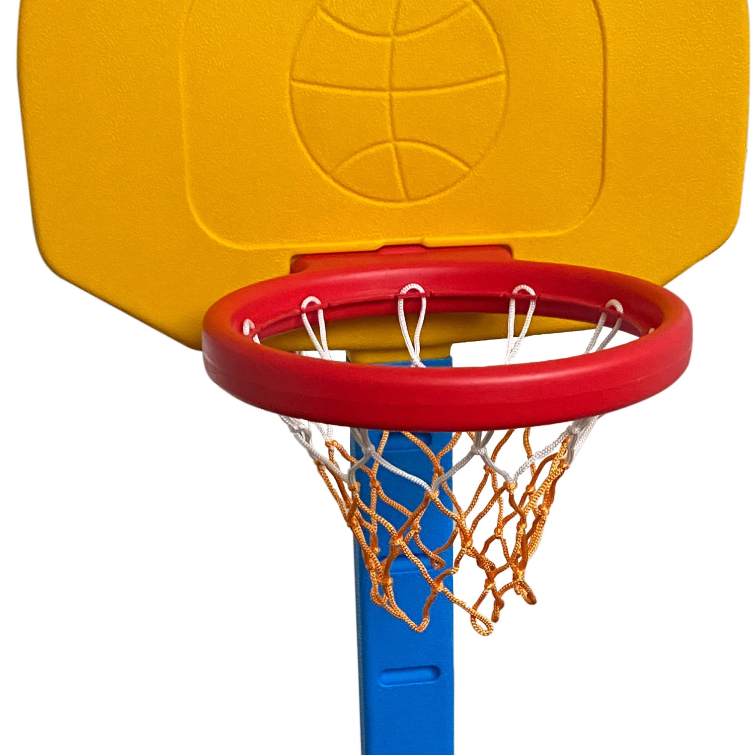 CIPACHO Kids Basketball Hoop, Outdoor Indoor Adjustable Height Basketball Frame Toy, Blue