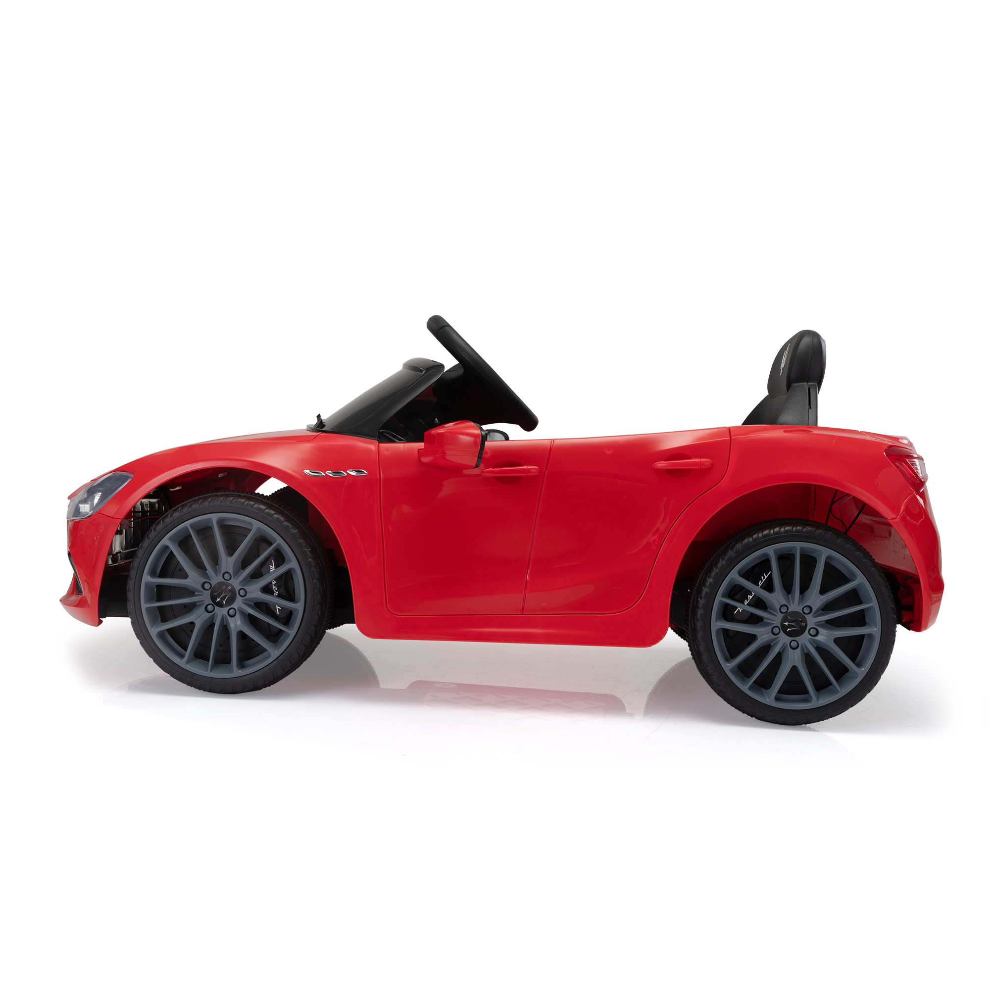 CIPACHO 12V Ride On with Remote Control, Licensed Maserati Ghibli Electric Kids Car with Music, USB, MP3, Red