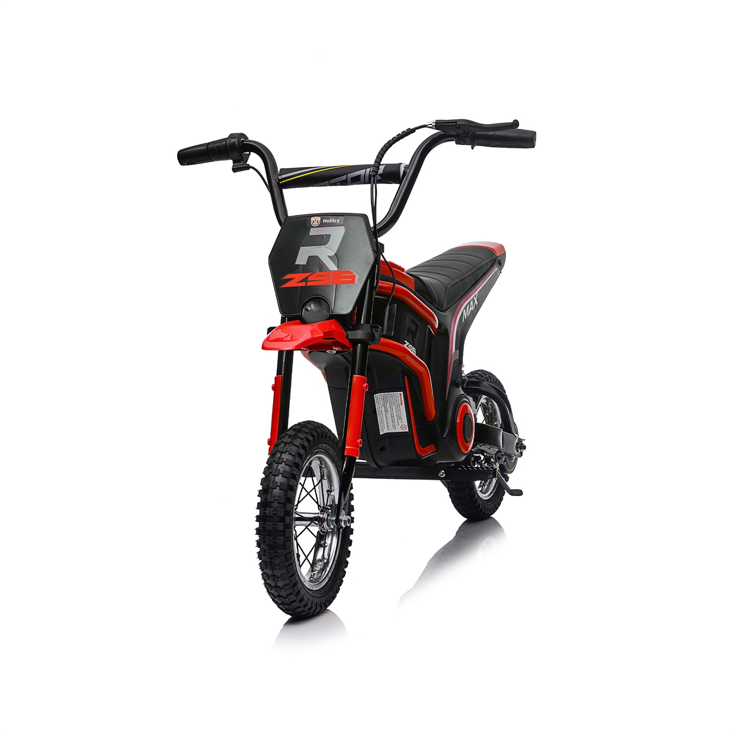 CIPACHO 24V Electric Kids Motorcycle Ride On Toy Dirt Bike-XXL Large, Motocross for Kids 8-12, Red