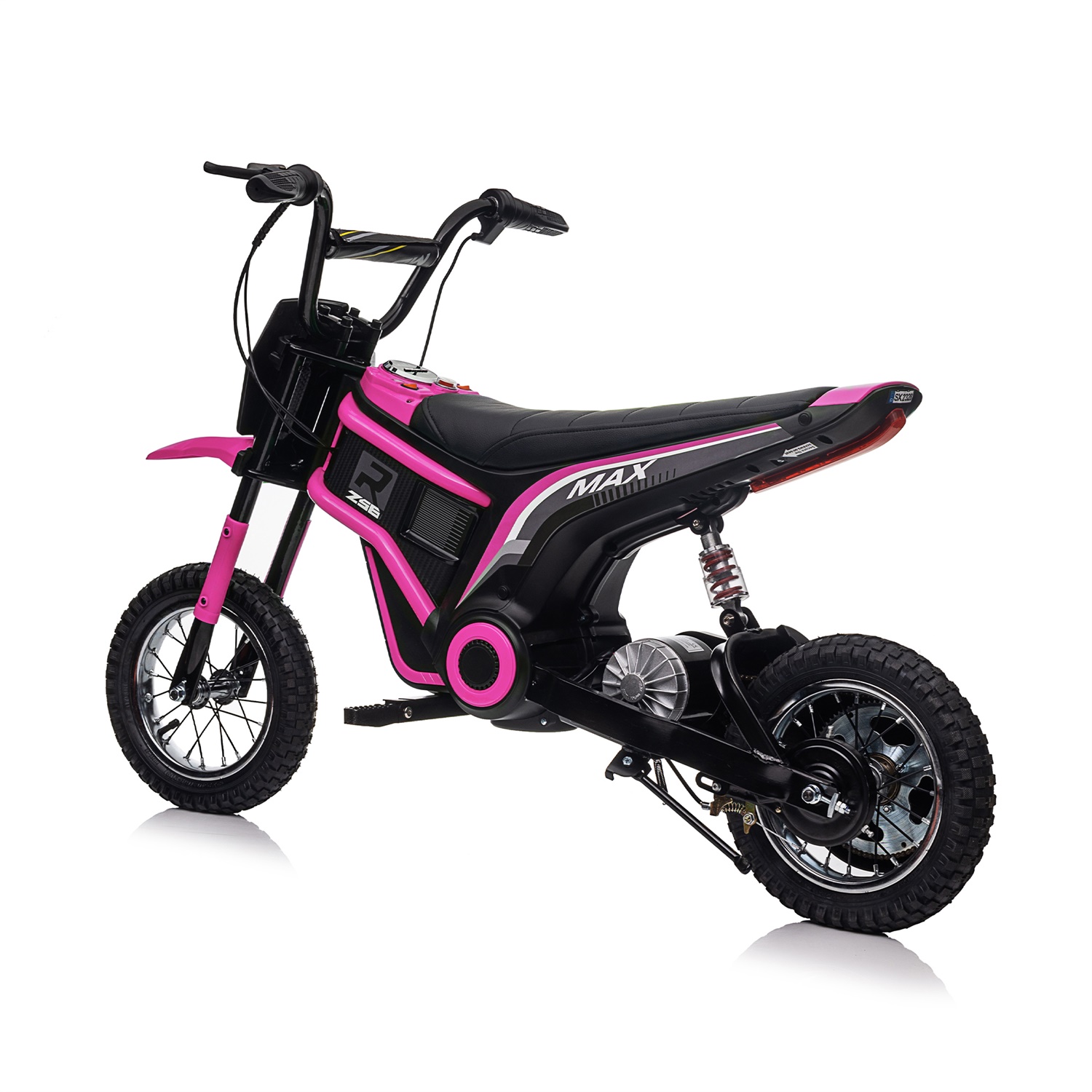 CIPACHO 24V Kids Ride On Toy Dirt Bike-XXL Large, Electric Motorcycle for 8-12, Speeds up to 14.29mph, Authentic Motocross Bike Geometry, Pink