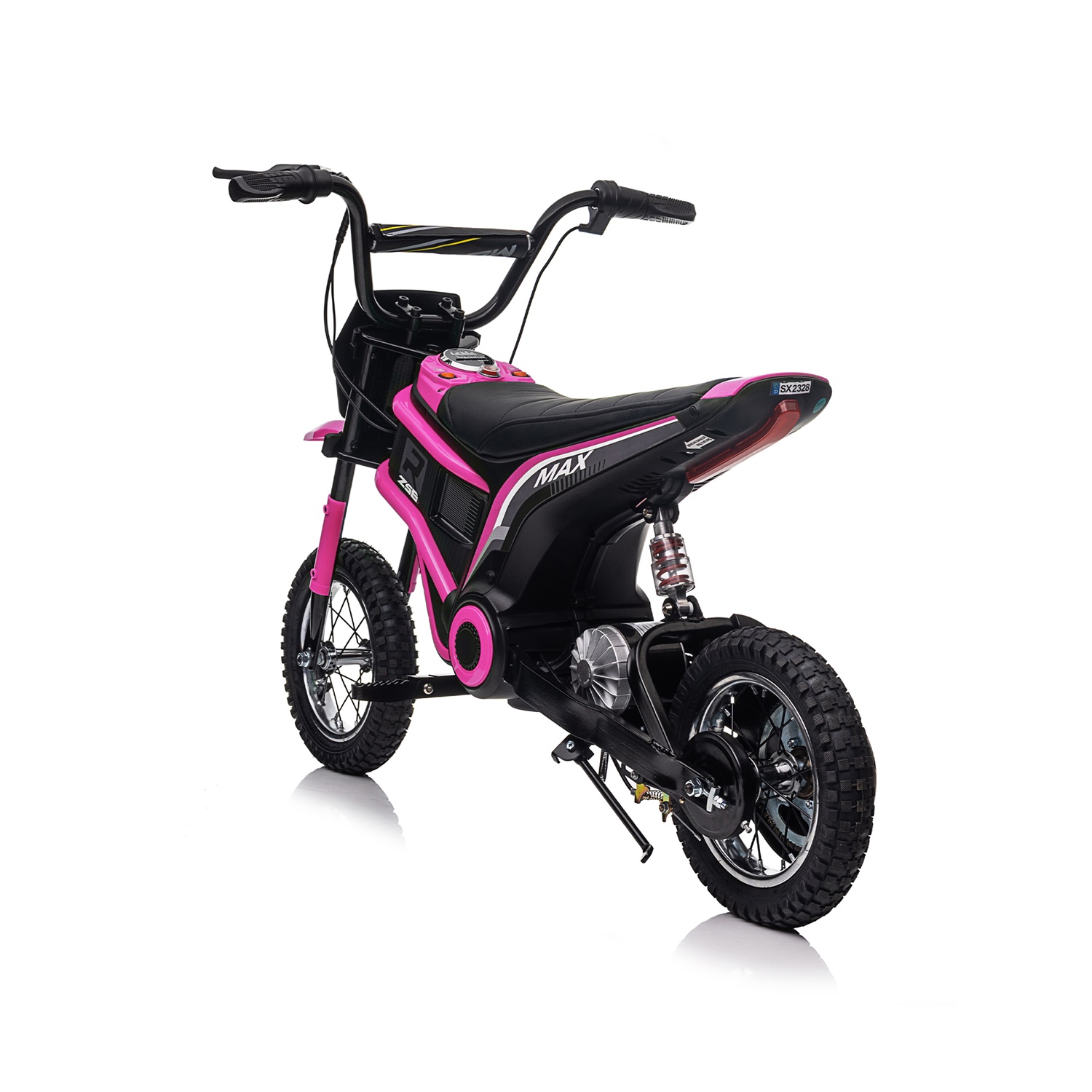 CIPACHO 24V Electric Kids Motorcycle Ride On Toy Dirt Bike-XXL Large, Motocross for Kids 8-12, Pink