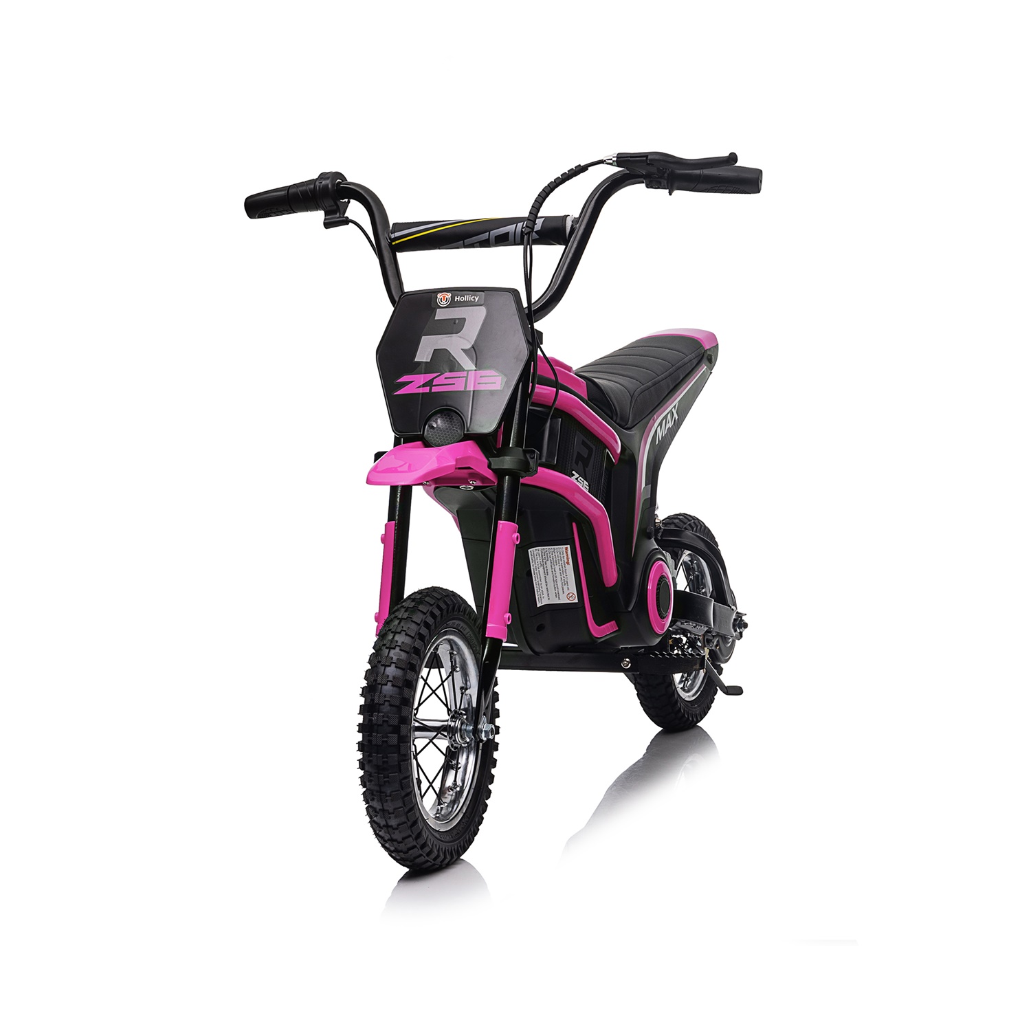 CIPACHO 24V Kids Ride On Toy Dirt Bike-XXL Large, Electric Motorcycle for 8-12, Speeds up to 14.29mph, Authentic Motocross Bike Geometry, Pink