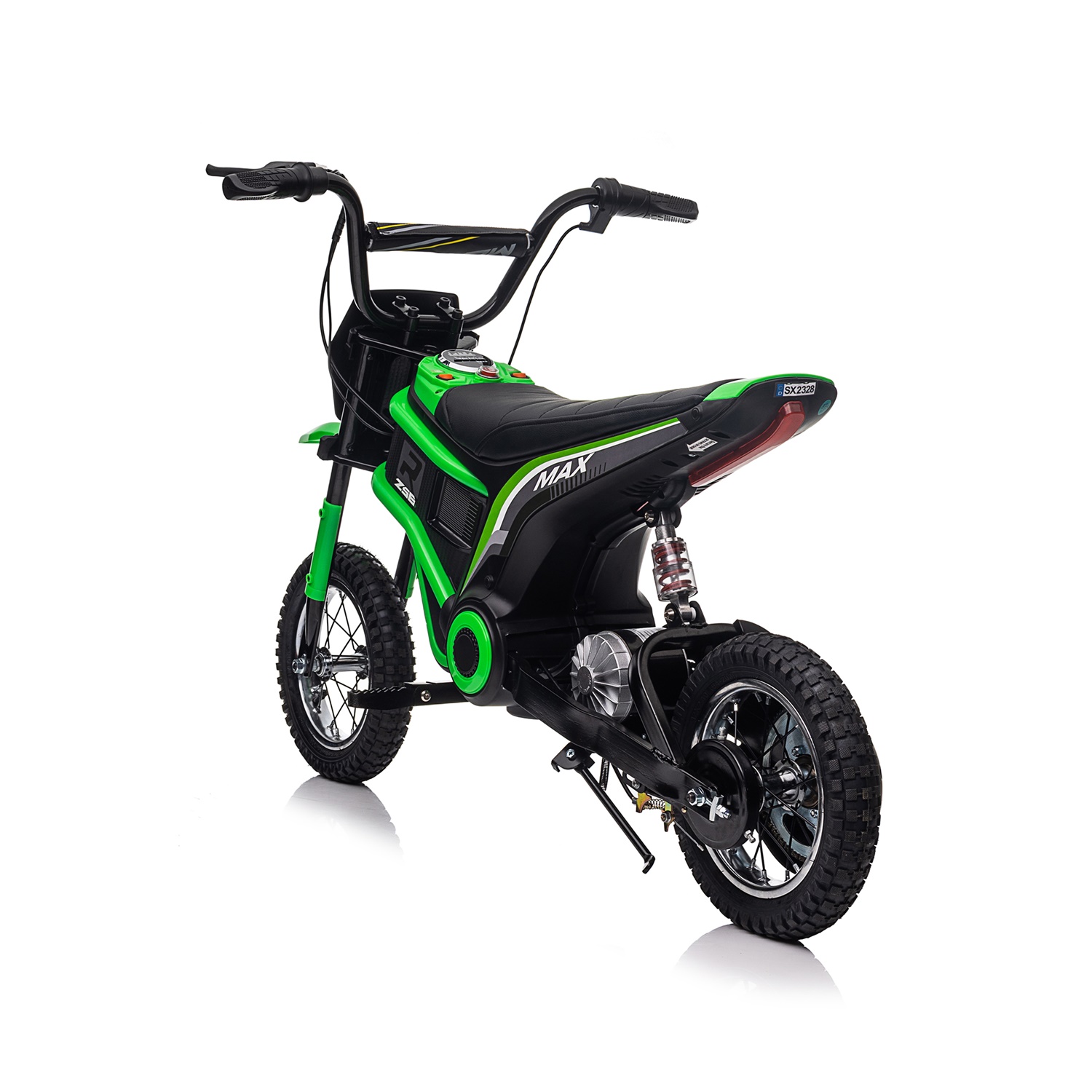 CIPACHO 24V Electric Kids Motorcycle Ride On Toy Dirt Bike-XXL Large, Motocross for Kids 8-12, Green