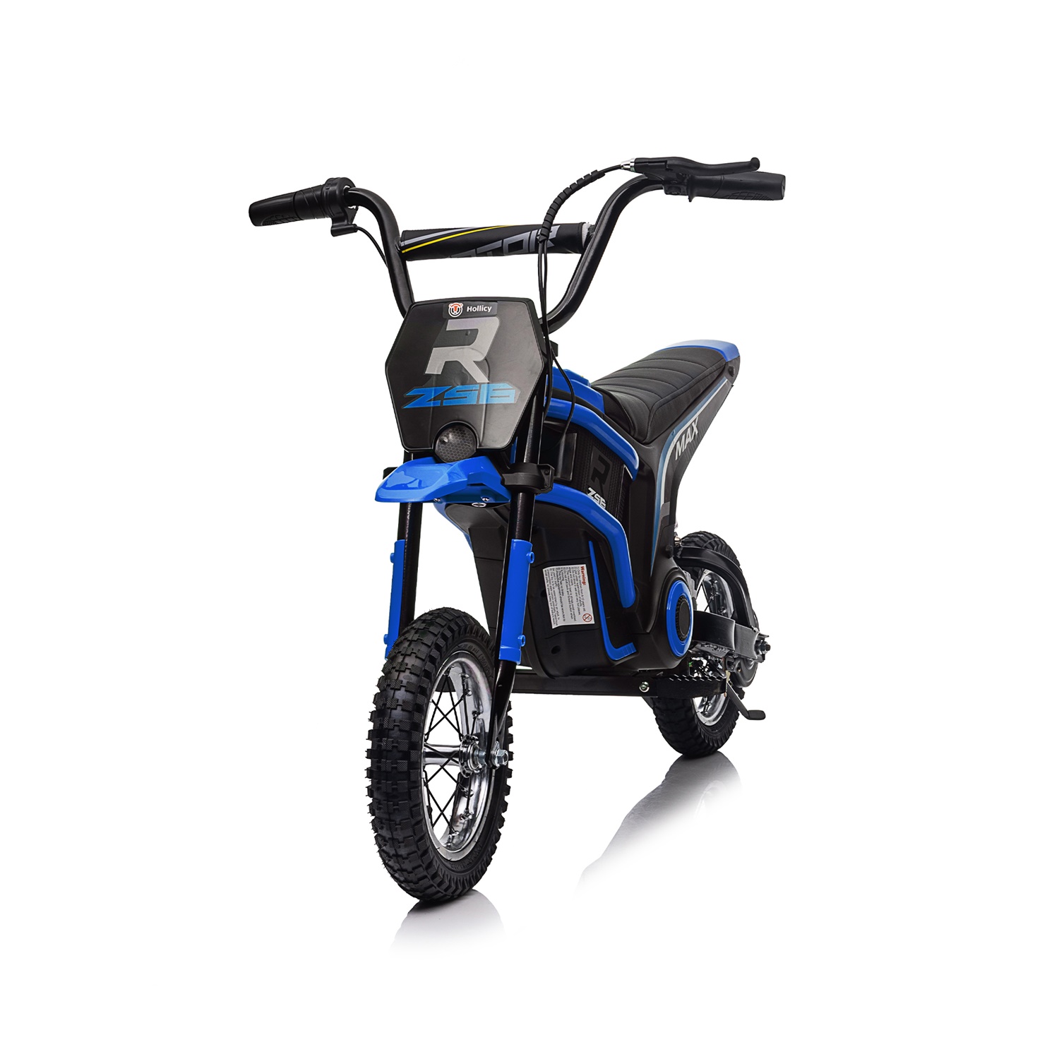 CIPACHO 24V Electric Kids Motorcycle Ride On Toy Dirt Bike-XXL Large, Motocross for Kids 8-12, Blue