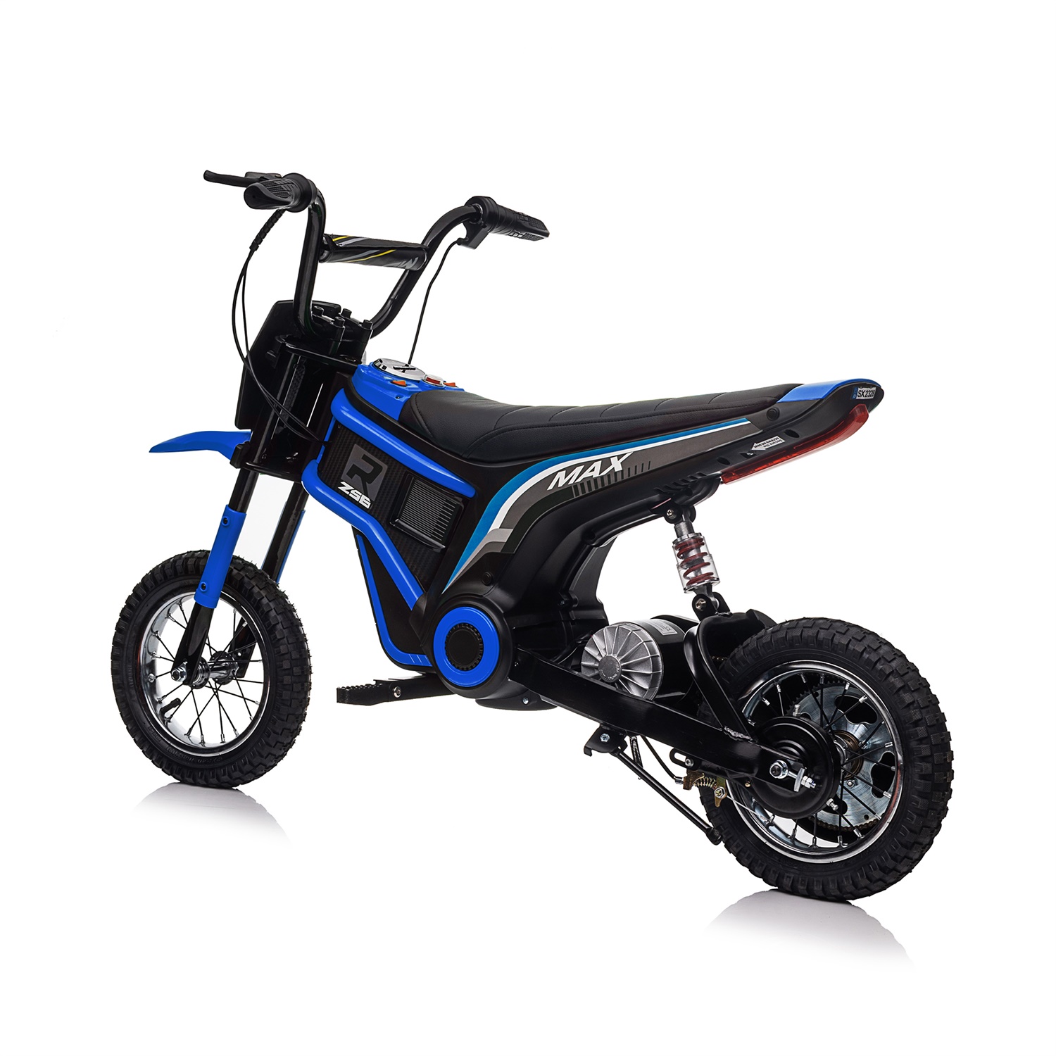 CIPACHO 24V Electric Kids Motorcycle Ride On Toy Dirt Bike-XXL Large, Motocross for Kids 8-12, Blue