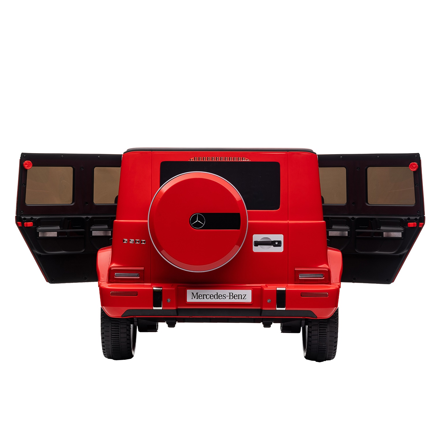 CIPACHO Kids Ride On Cars, Licensed Mercedes-Benz G500, 24V Battery Powered Toy for Kids with 2.4GHz Remote Control, Red