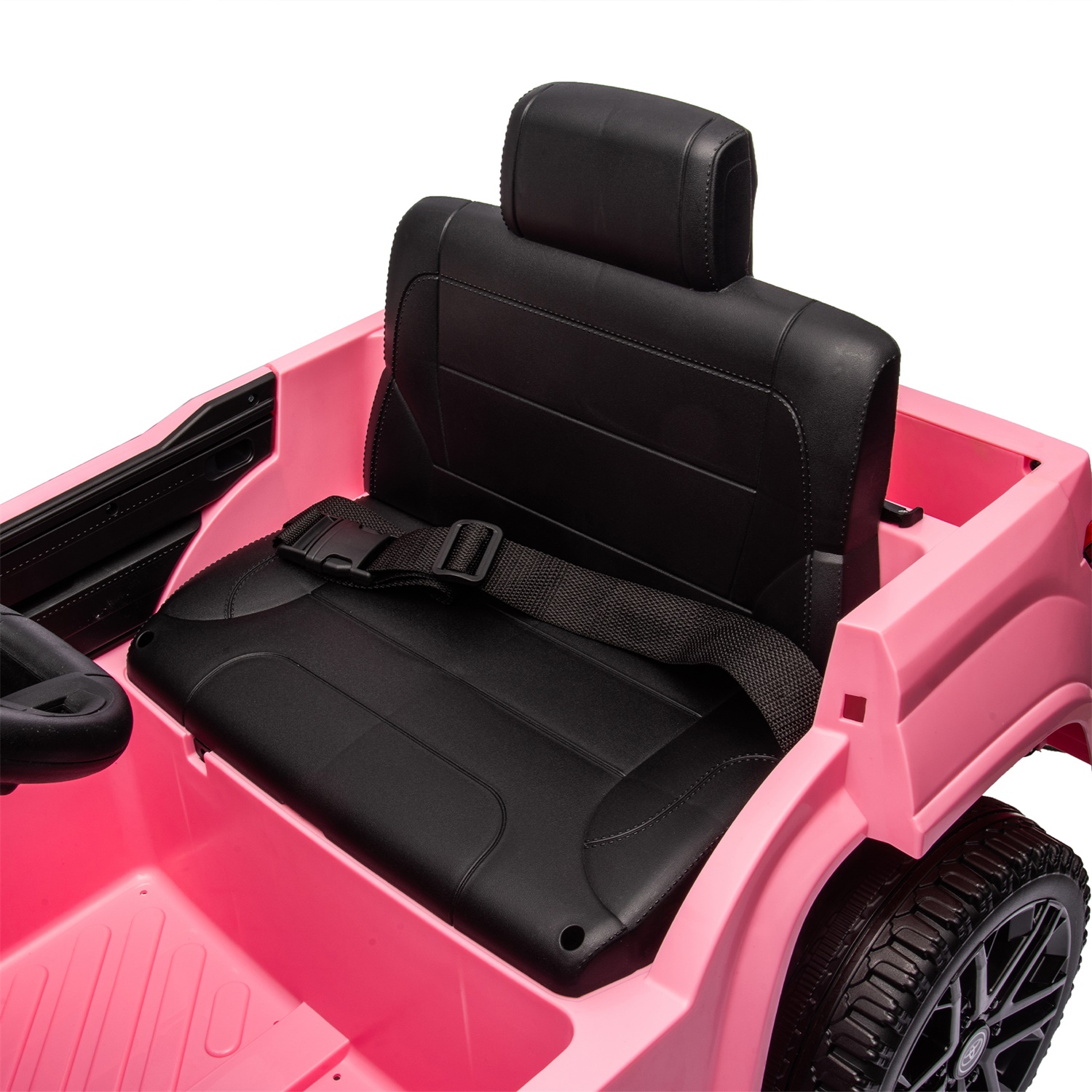 CIPACHO 12V Kids Electric Ride On Car Toy Licensed Toyota Tundra Pickup with 2.4G Remote Control, 3 Speed Adjustable, Pink