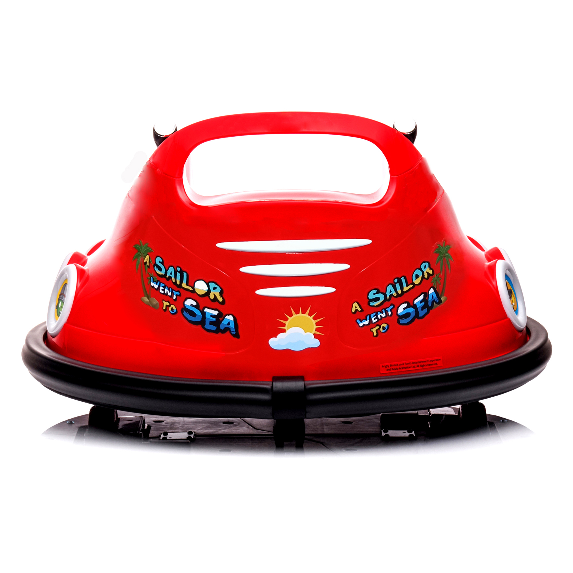 CIPACHO 6V Electric Ride On Car for Kids, Indoor 360 Spin Toddler Bumper Car Remote with Control for 3-6 Girls Boys, Red