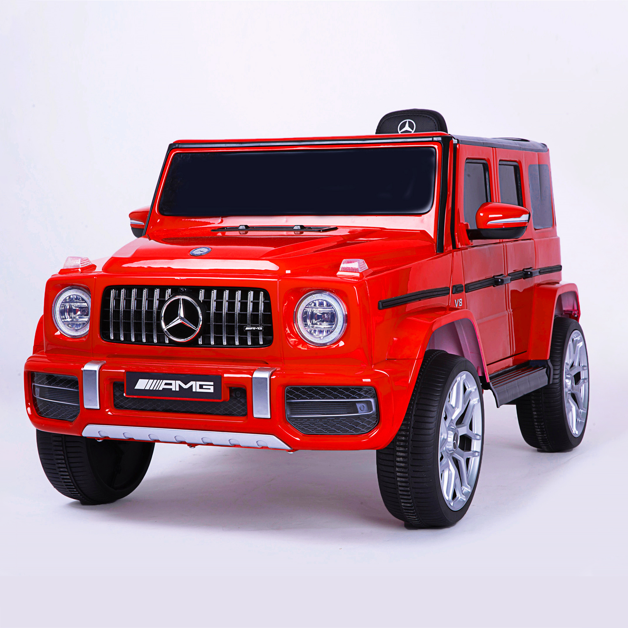 CIPACHO 12V Licensed Mercedes-Benz G63 Kids Ride On Car, Kids Electric Car with Remote Control, Motorized Vehicles for Girls Boys, Red