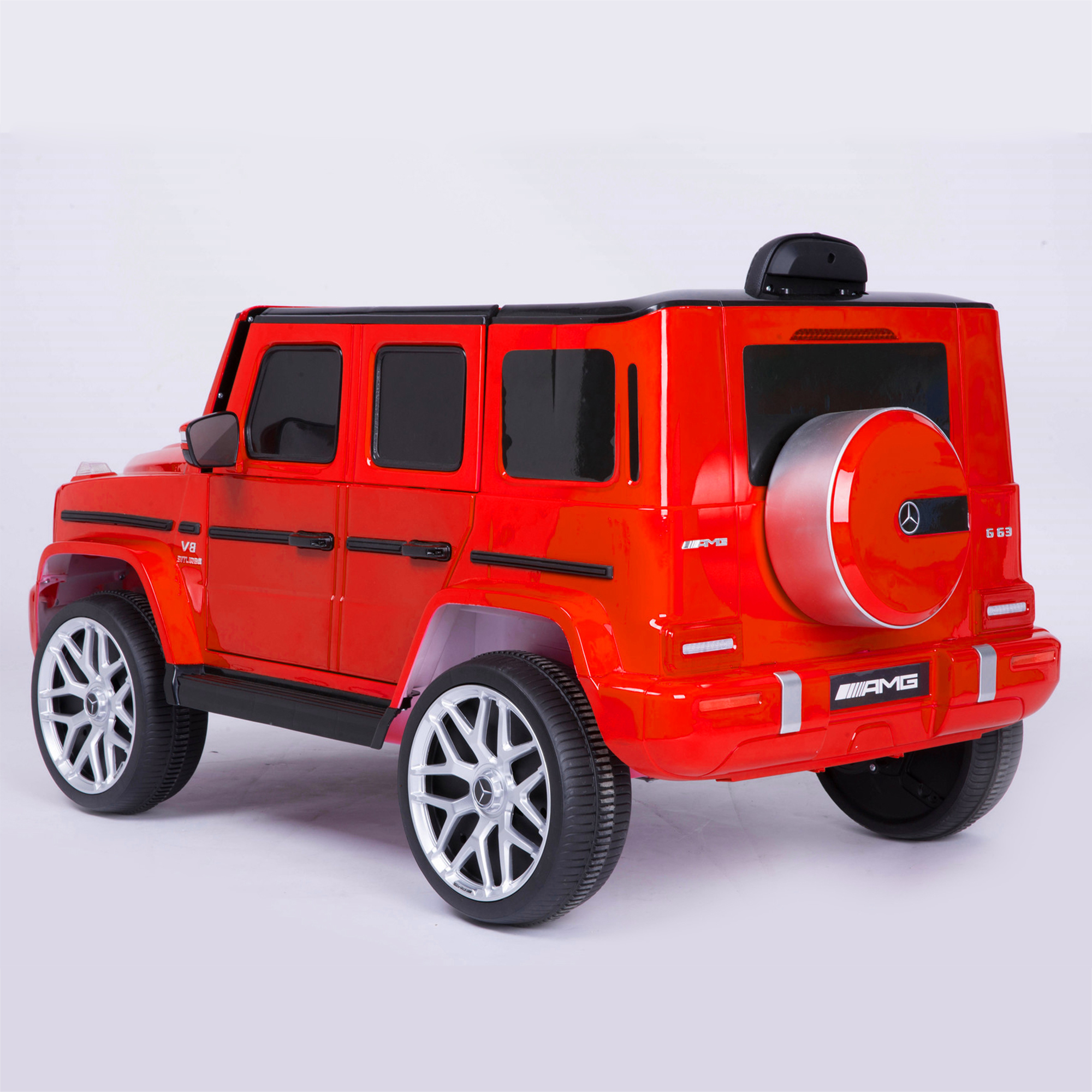 CIPACHO 12V Licensed Mercedes-Benz G63 Kids Ride On Car, Kids Electric Car with Remote Control, Motorized Vehicles for Girls Boys, Red