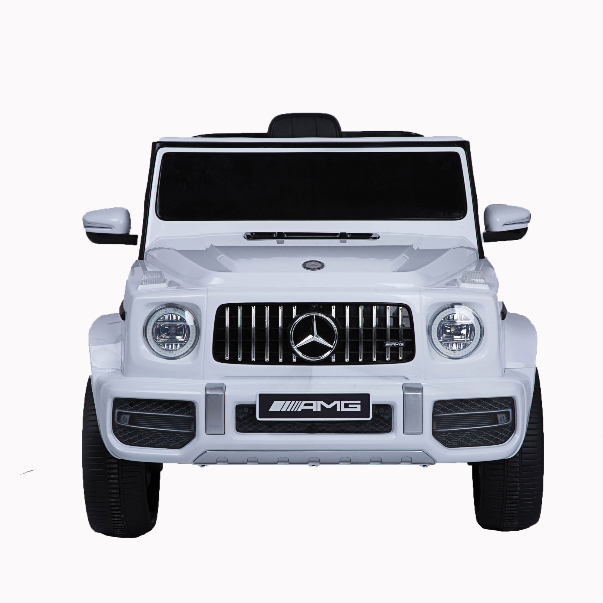 CIPACHO 12V Powered Ride Ons Car for Kids, Licensed Mercedes-Benz G63 Kids Electric Car with Remote Control for Girls Boys, White