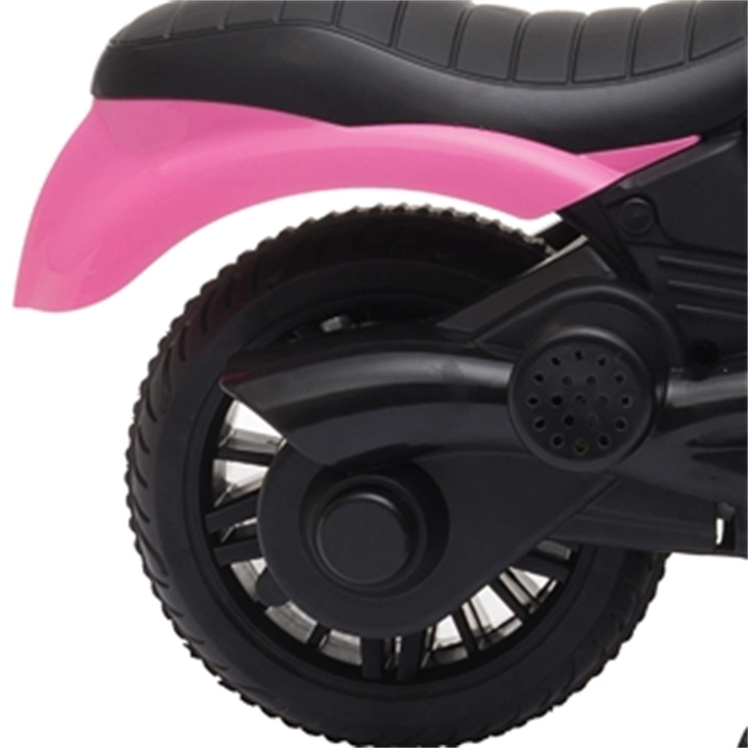 CIPACHO 6V Kids Electric Cars, Powered Ride On Motorcycle with Auxiliary Wheels, Pink