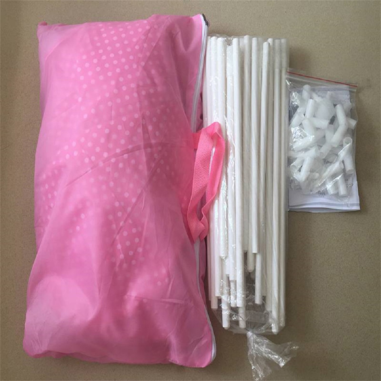 Kepooman Princess Castle Playhouse Tent for Girls with Color LED Lights and Carry Bag, Toddler Kids Play Tent for Imaginative Games, Pink Kepooman Princess Castle Playhouse Tent for Girls with Color LED Lights and Carry Bag, Toddler Kids Play Tent for Imaginative Games, Pink