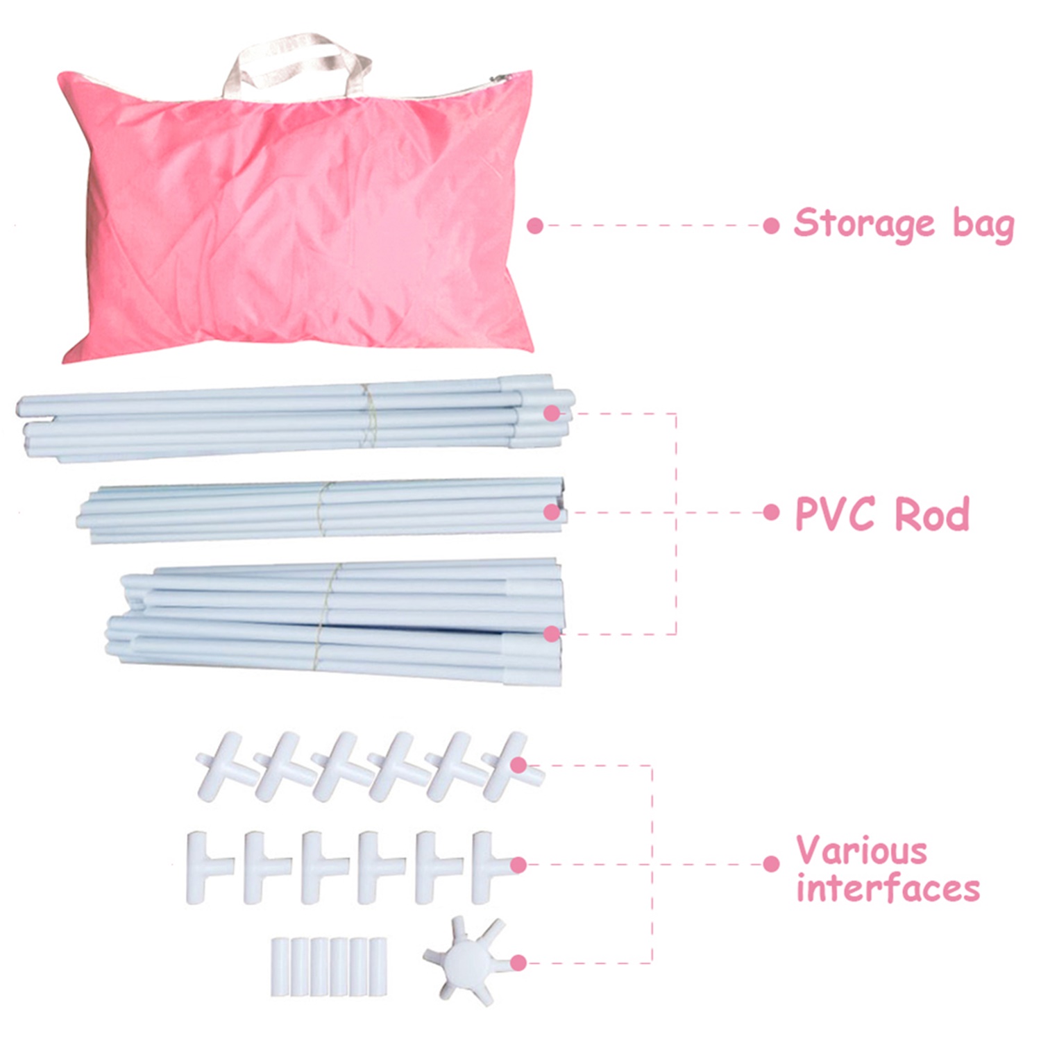 Kepooman Princess Castle Playhouse Tent for Girls with Warm Color LED Lights and Carry Bag, Toddler Kids Play Tent for Imaginative Games, Pink Kepooman Princess Castle Playhouse Tent for Girls with Warm Color LED Lights and Carry Bag, Toddler Kids Play Tent for Imaginative Games, Pink