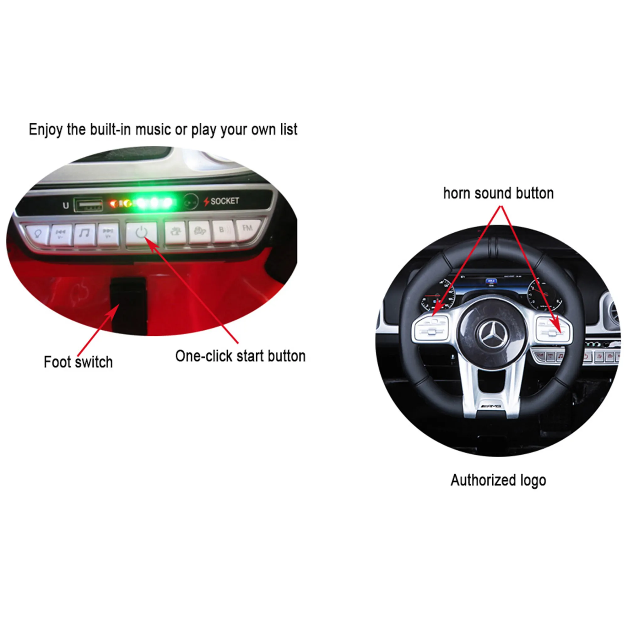 Kepooman White Kids Ride On Car, kids Electric Car with Remote Control 12V licensed children car Motorized Vehicles for Girls,Boys,gift , Music, Horn Kepooman White Kids Ride On Car, kids Electric Car with Remote Control 12V licensed children car Motorized Vehicles for Girls,Boys,gift , Music, Horn