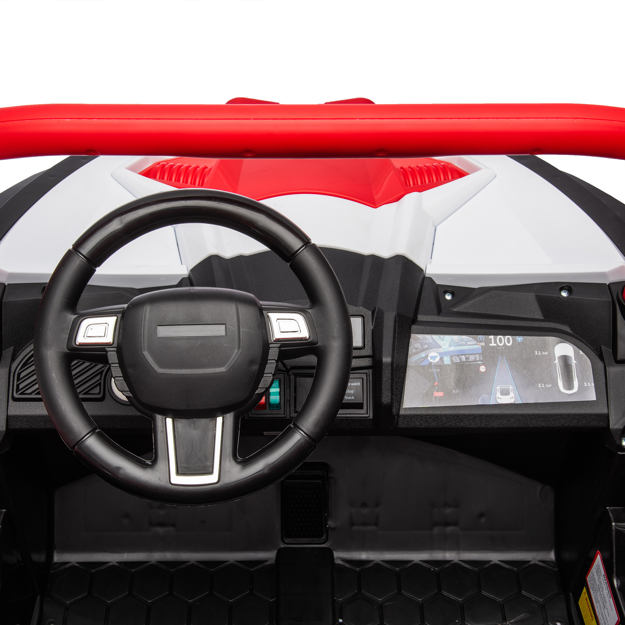Kepooman 24V Kids Electric Ride On, Electric Kids Toy with two safety belts and 2seater, Red Electric Vehicle with Parent Remote Control Kepooman 24V Kids Electric Ride On, Electric Kids Toy with two safety belts and 2seater, Red Electric Vehicle with Parent Remote Control