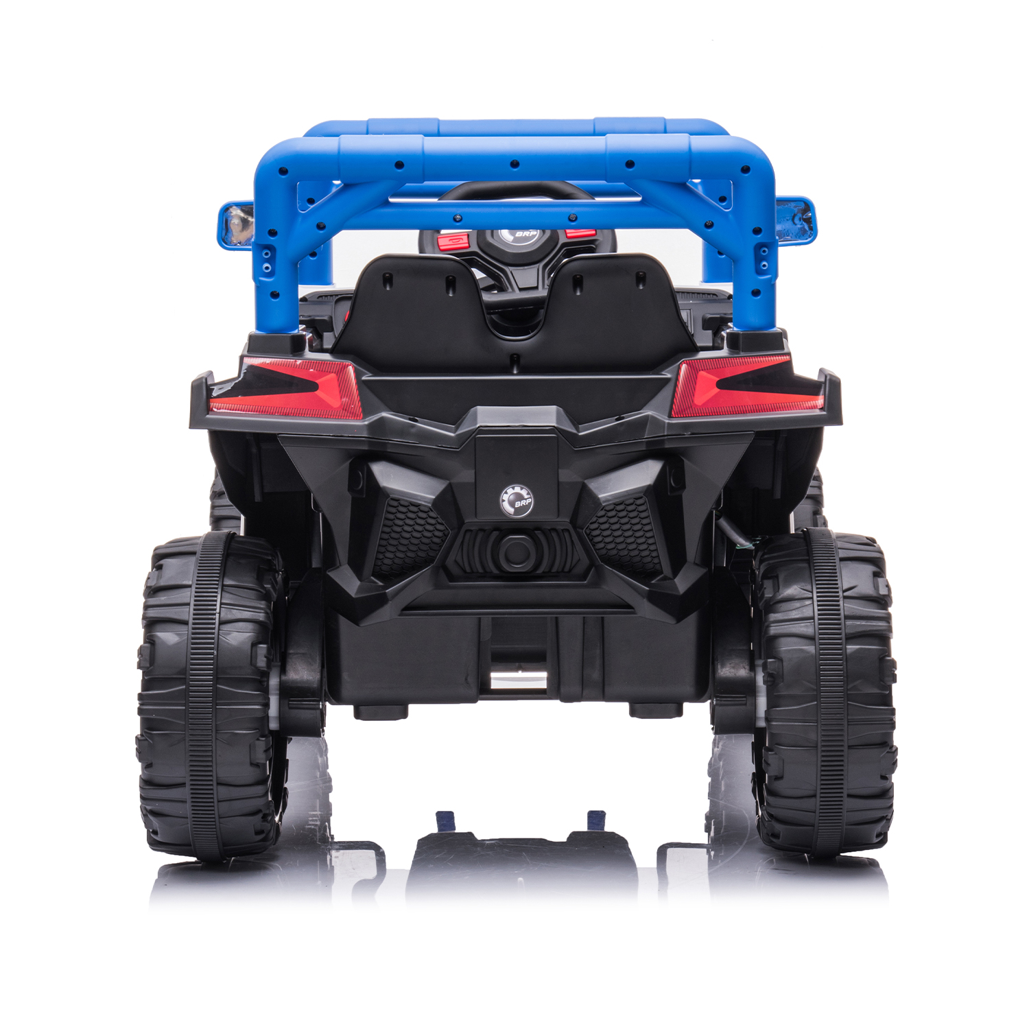 CIPACHO 12V Power Buggy Kids Ride On Truck UTV with Remote Control Electric Car Toys, 4 Shock Absorbers, Blue