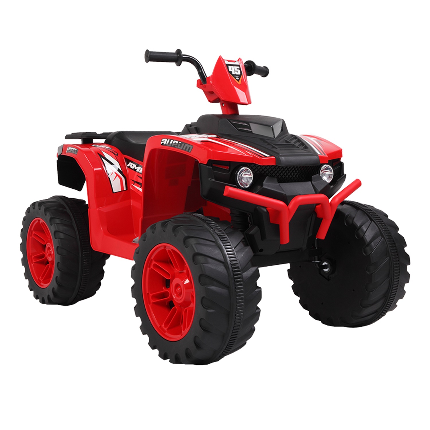 CIPACHO Kids Ride-on ATV 12V Battery Powered Four Wheeler Car with Music for 3 to 7 Years Old, Red