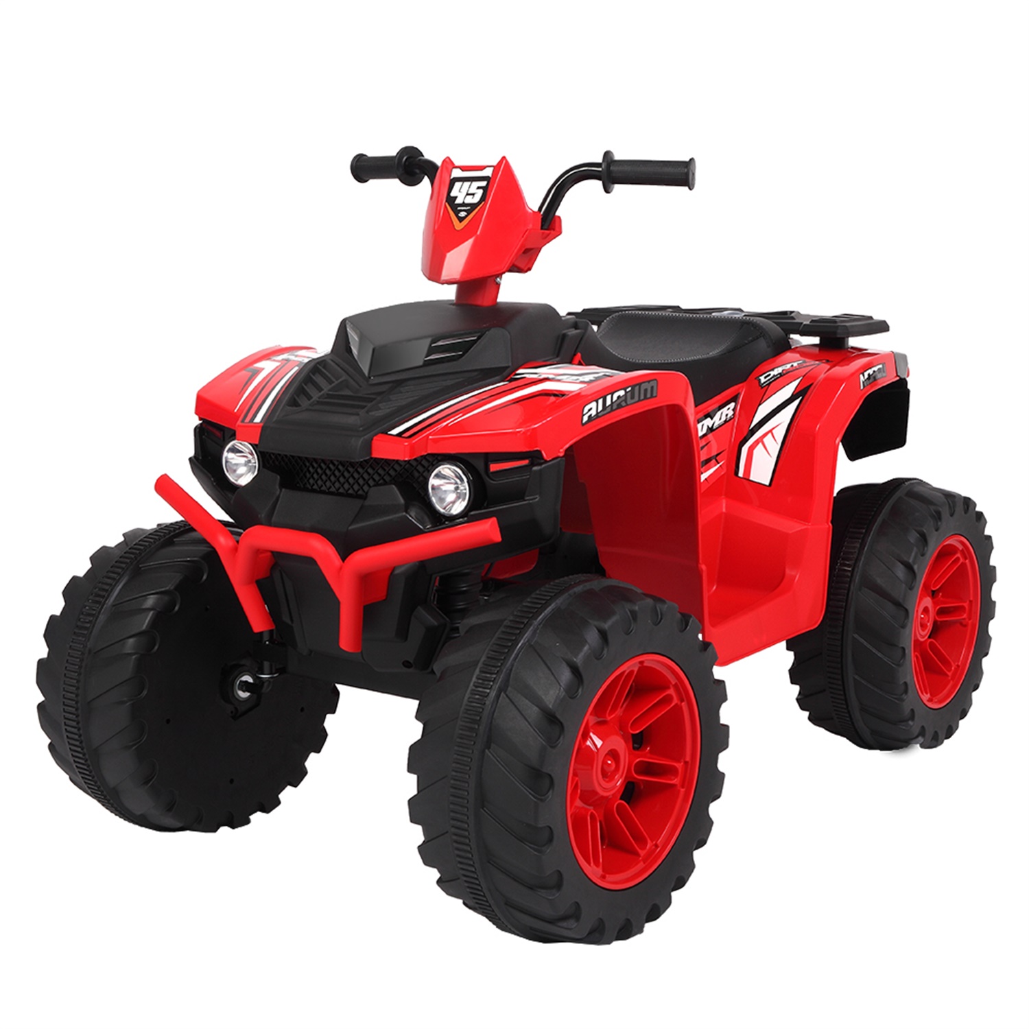 CIPACHO Kids Ride-on ATV 12V Battery Powered Four Wheeler Car with Music for 3 to 7 Years Old, Red