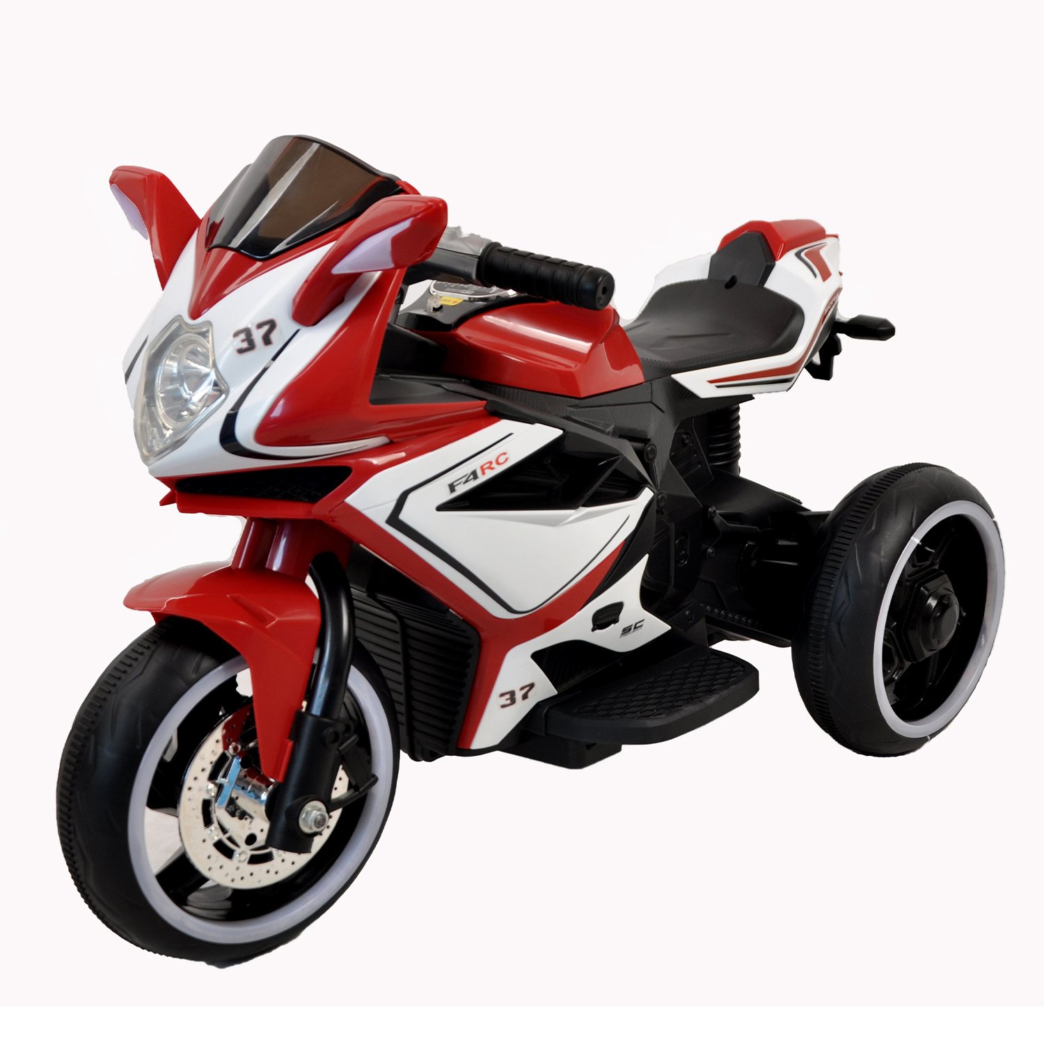 CIPACHO 6V Kids Electric Motorcycle Electric Ride On Car Toy for 3-4 Years Girl, Boys, Red