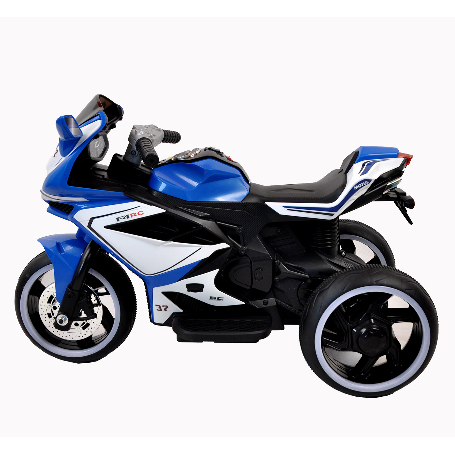 CIPACHO 6V Kids Electric Motorcycle Electric Ride On Car Toy for 3-4 Years Girl, Boys, Blue