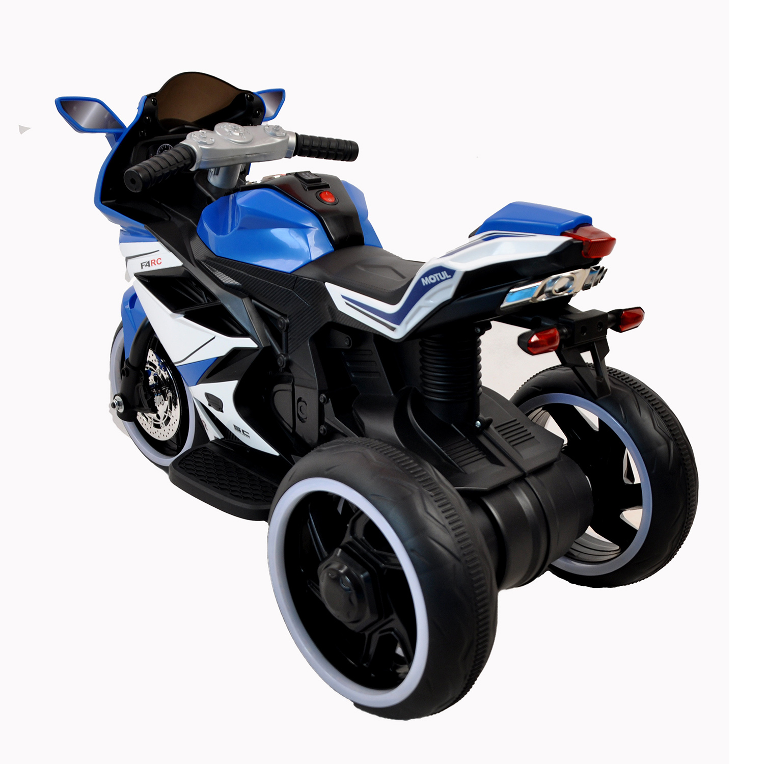 CIPACHO 6V Kids Electric Motorcycle Electric Ride On Car Toy for 3-4 Years Girl, Boys, Blue