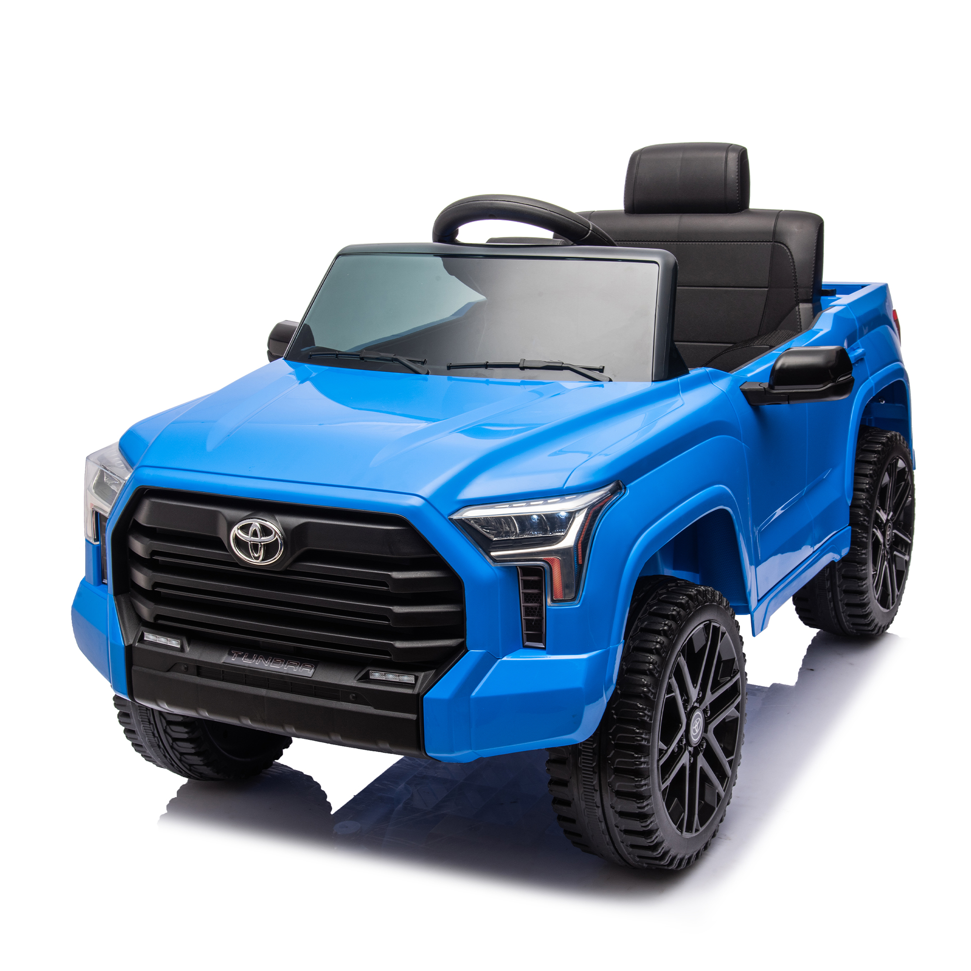 CIPACHO 12V Kids Electric Ride On Car Toy Licensed Toyota Tundra Pickup with 2.4G Remote Control, Car for kids 3 Speed Adjustable, Blue