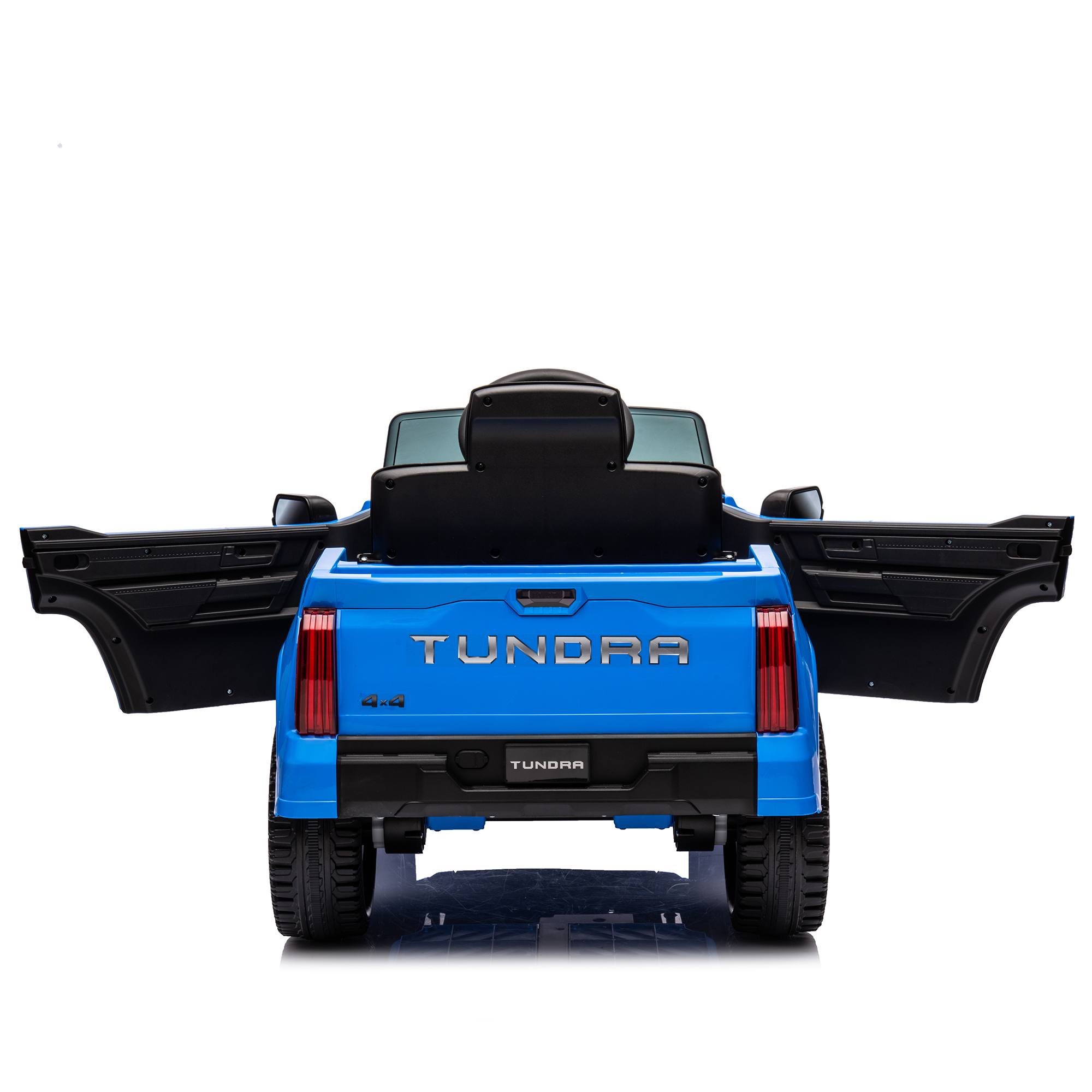 CIPACHO 12V Battery Powered Licensed Toyota Tundra Kids Ride On Truck Car Electric Vehicle Jeep with Remote Control, MP3, Blue