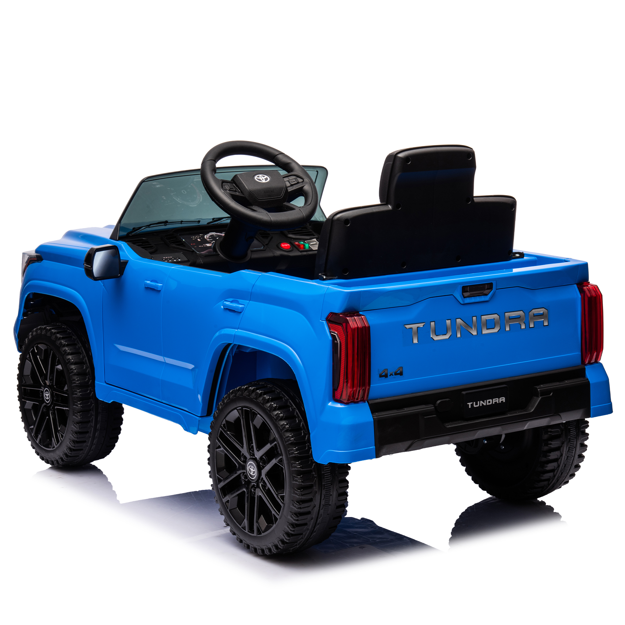 CIPACHO 12V Kids Electric Ride On Car Toy Licensed Toyota Tundra Pickup with 2.4G Remote Control, Car for kids 3 Speed Adjustable, Blue