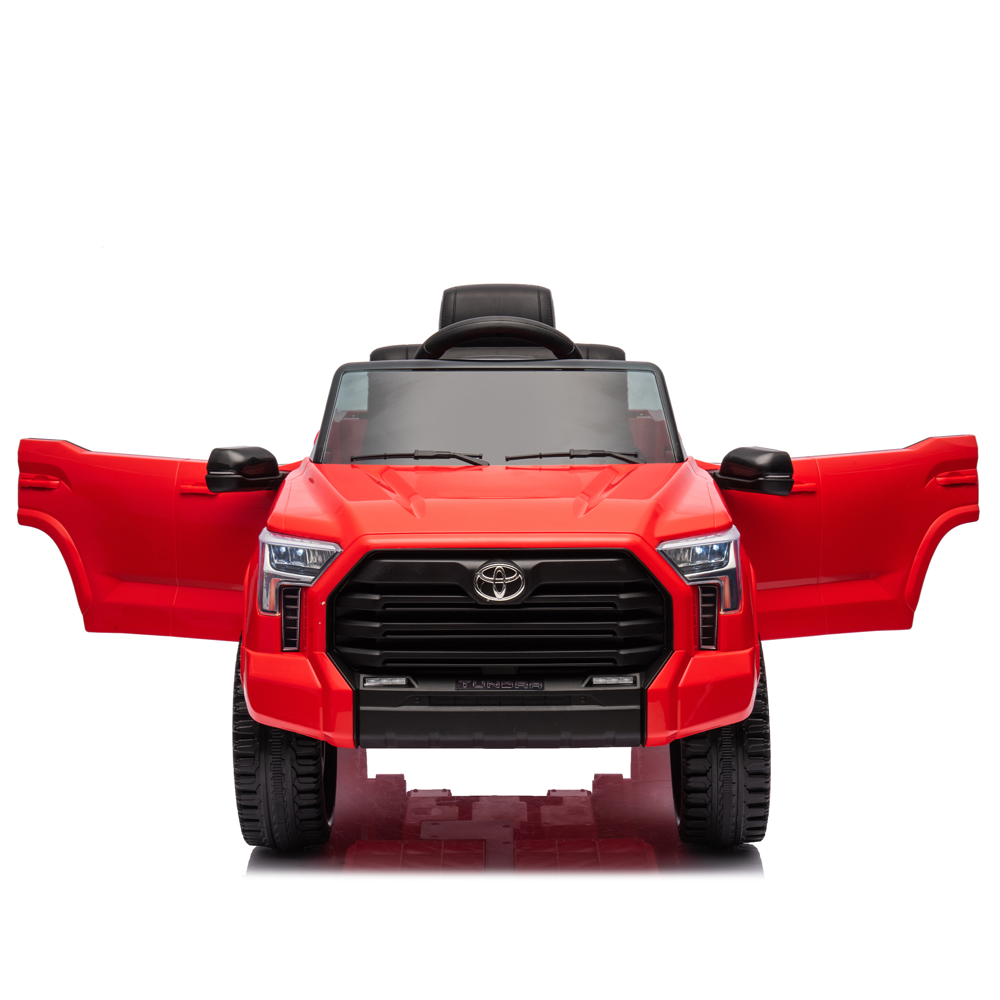 CIPACHO 12V Kids Electric Ride On Car Toy Licensed Toyota Tundra Pickup with 2.4G Remote Control, Car for kids 3 Speed Adjustable, Red