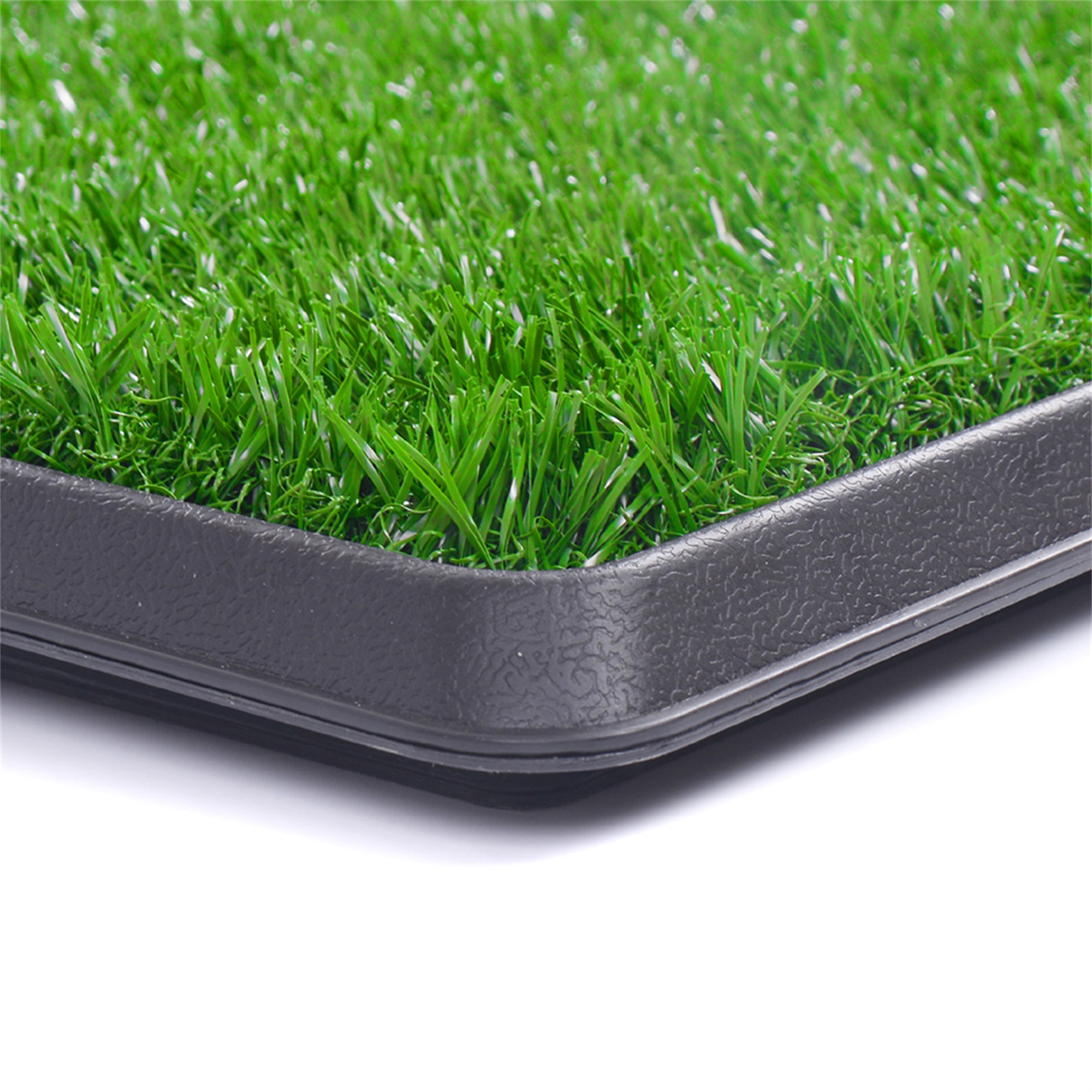 Spaco 30"x20" Artificial Grass Bathroom Faux Grass Rug Carpet for Pets Mat for Puppies and Small Pets