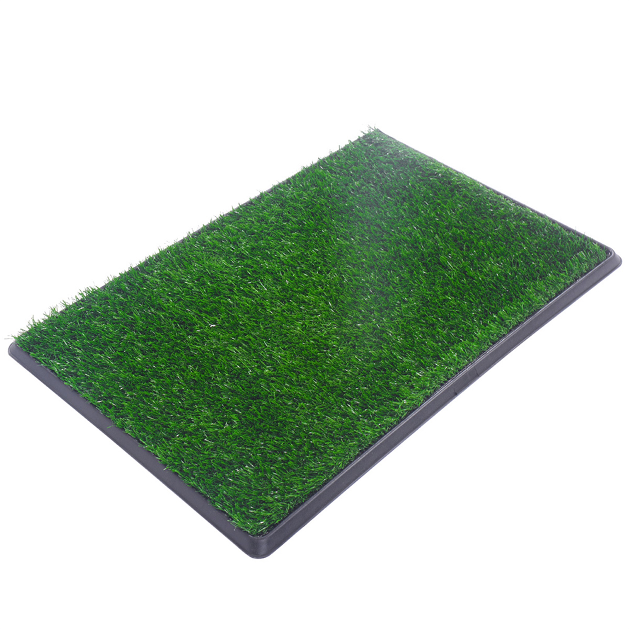 Spaco 30"x20" Artificial Grass Bathroom Faux Grass Rug Carpet for Pets Mat for Puppies and Small Pets