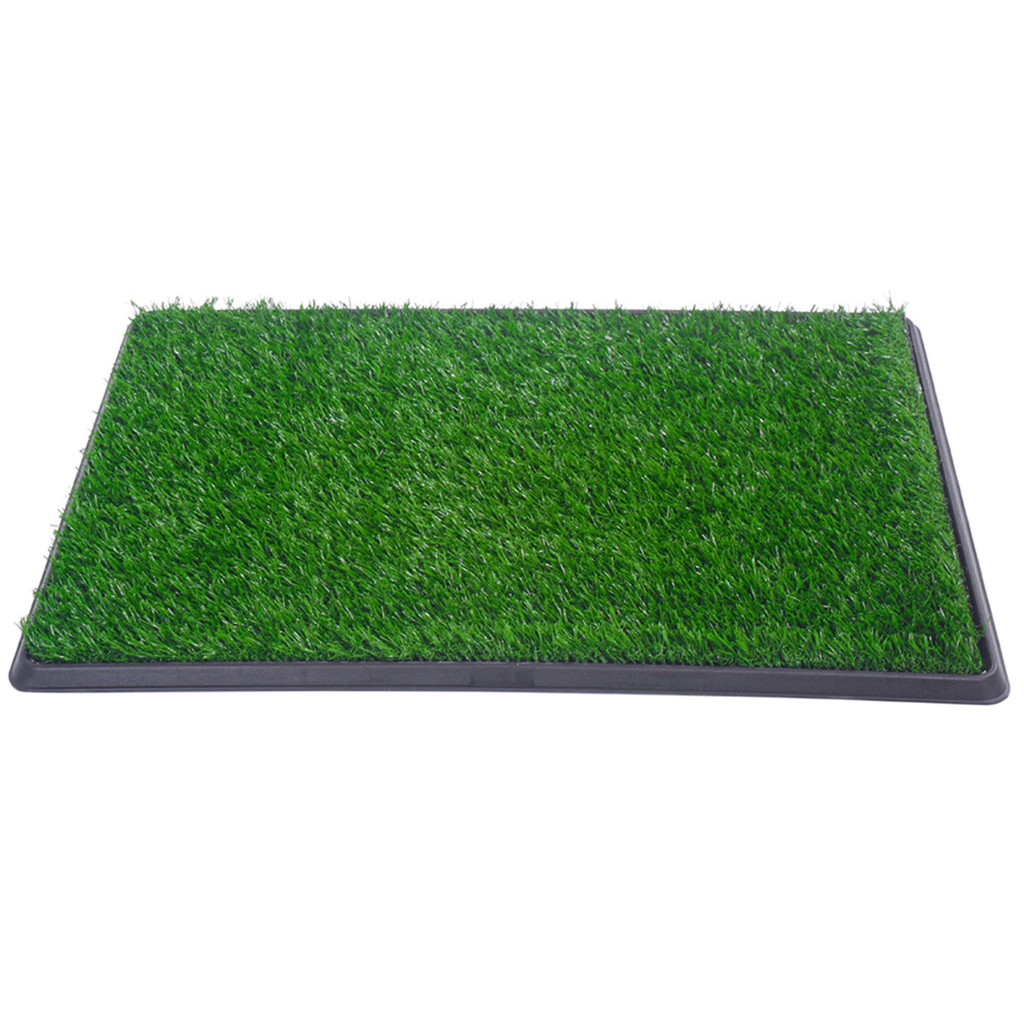 Spaco 30"x20" Artificial Grass Bathroom Faux Grass Rug Carpet for Pets Mat for Puppies and Small Pets