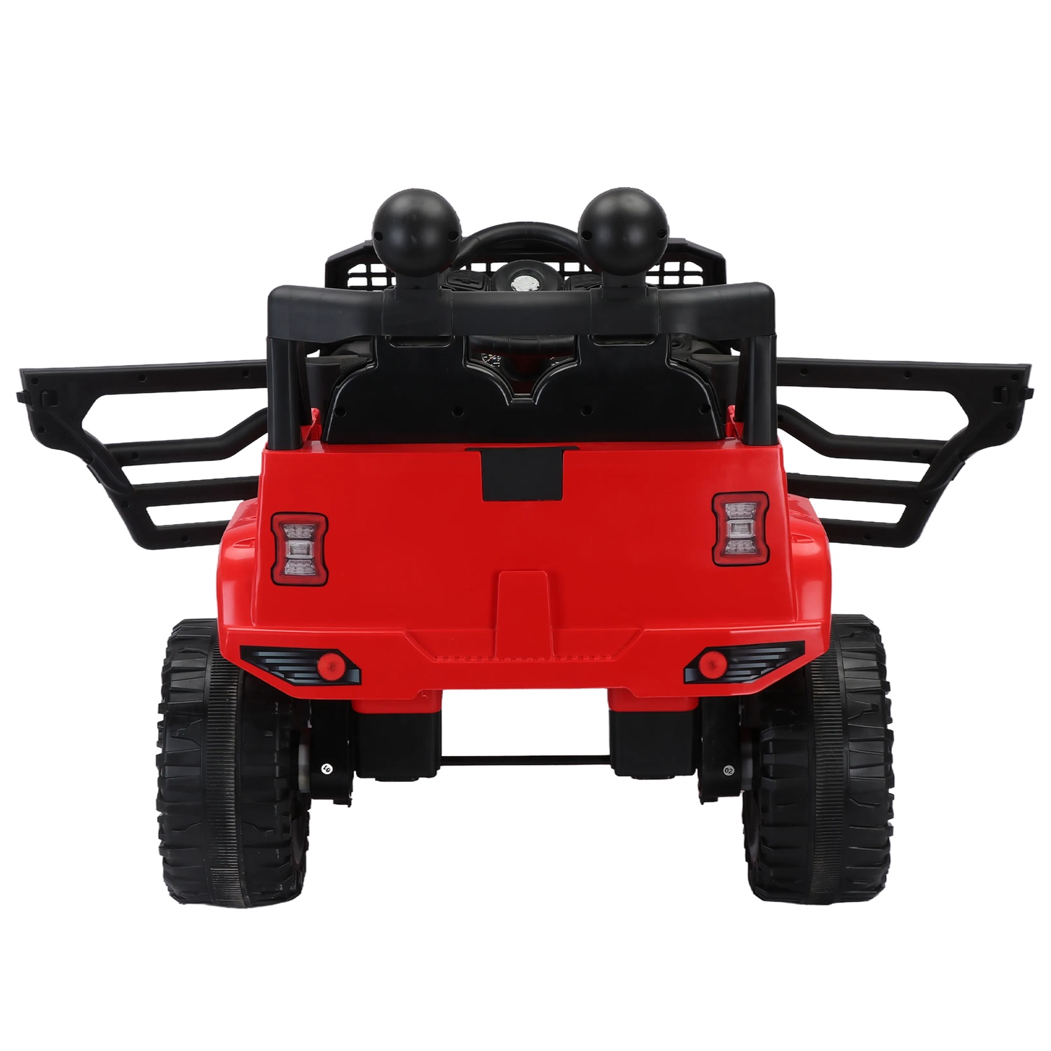 CIPACHO 12V Ride On Truck, Kid Electric Toy Car with 2.4G Parents Remote Control, Three Speed Adjustable, Red