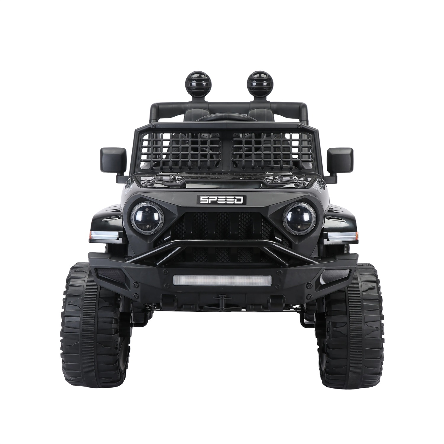 CIPACHO 12V Ride On Truck, Kid Electric Toy Car with 2.4G Parents Remote Control, Three Speed Adjustable, Black