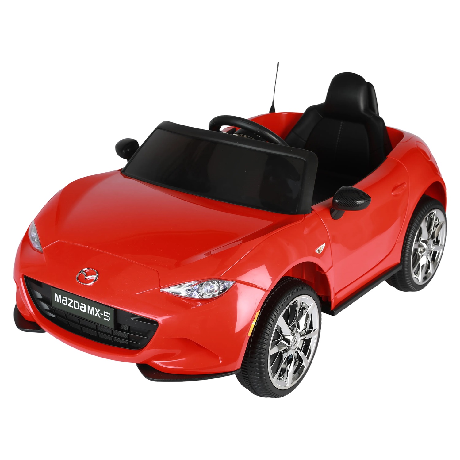 CIPACHO Licensed MAZDA MX-5 RF,12V Kids Ride On Car with 2.4G Parents Remote Control and Adjustable Three Speed, Red