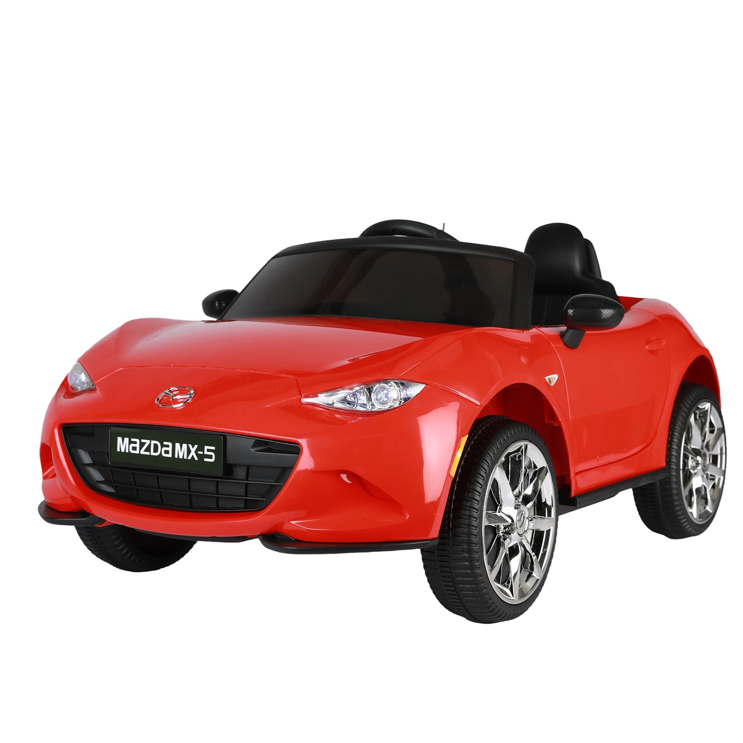 CIPACHO Licensed MAZDA MX-5 RF,12V Kids Ride On Car with 2.4G Parents Remote Control and Adjustable Three Speed, Red