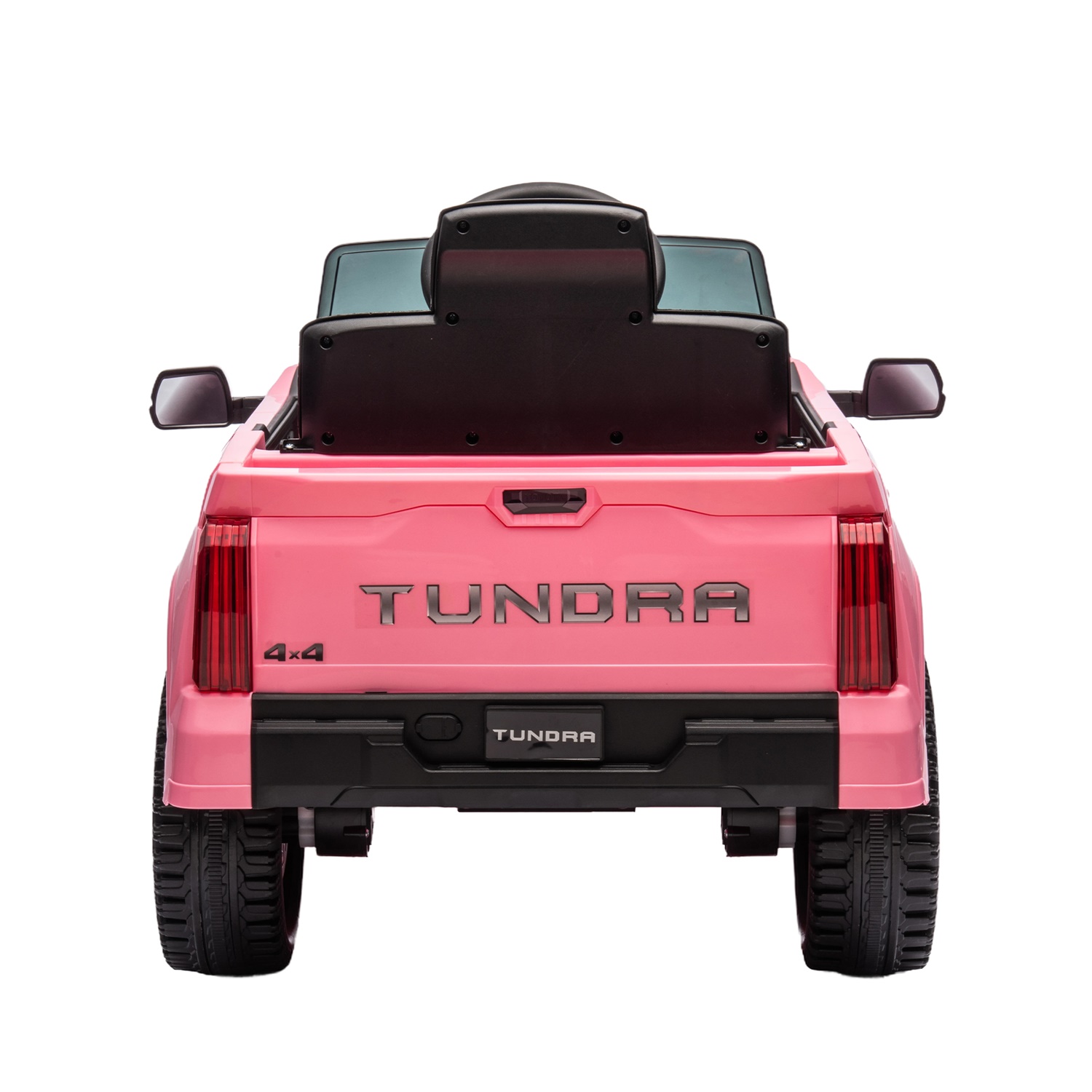 CIPACHO 12V Battery Powered Licensed Toyota Tundra Kids Ride On Truck with Remote Control, Bluetooth, MP3, Pink