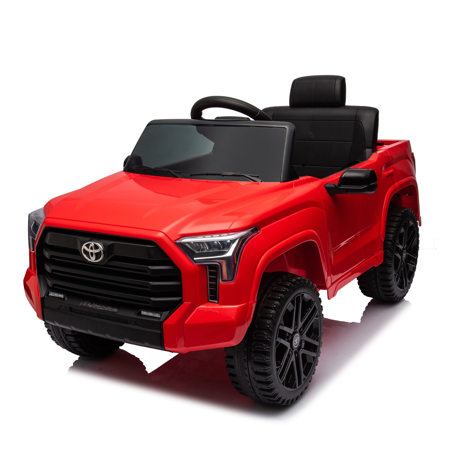 CIPACHO 12V Kids Electric Ride On Car Toy, Licensed Toyota Tundra Pickup with Parental Remote Control, 3 Speed Adjustable, Red