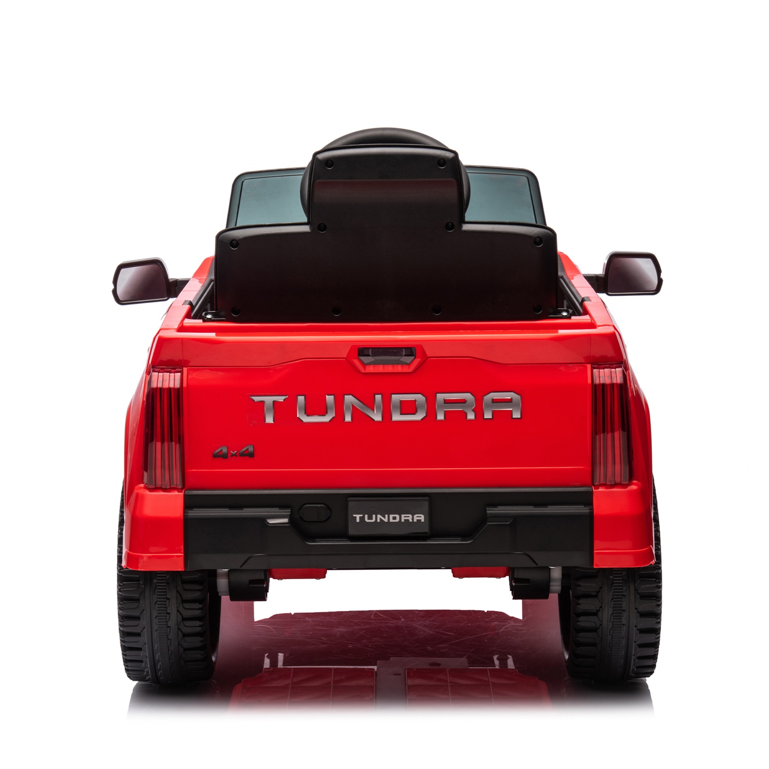 CIPACHO 12V Battery Powered Licensed Toyota Tundra Kids Ride On Truck with Remote Control, Bluetooth, MP3, Red