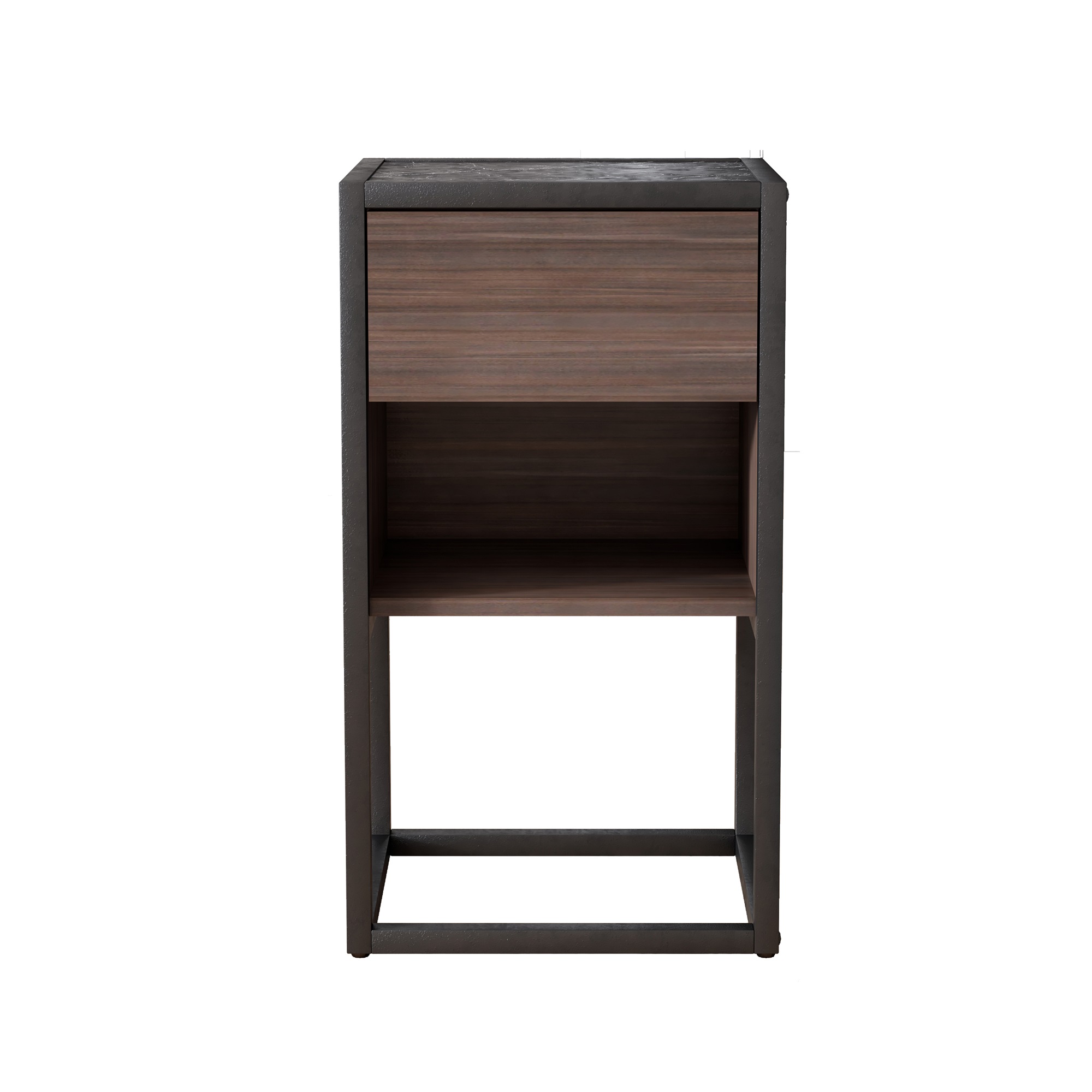 Spaco Accent Coffee Bar Buffet Cabinet Sideboard Storage Cabinet for Living Room, Dark Gery