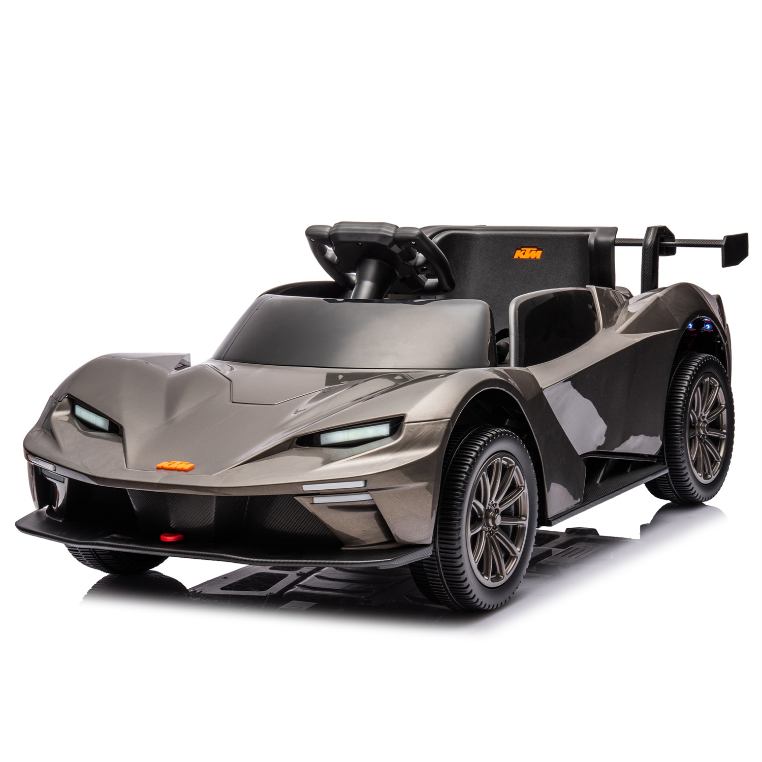 CIPACHO 12V Powered Ride Ons Kids Car Licensed Ktm x Bow Gtx Electric Car for Kids, 2.4G W/Parents Remote Control, USB, MP3, Bluetooth, LED Light, Black