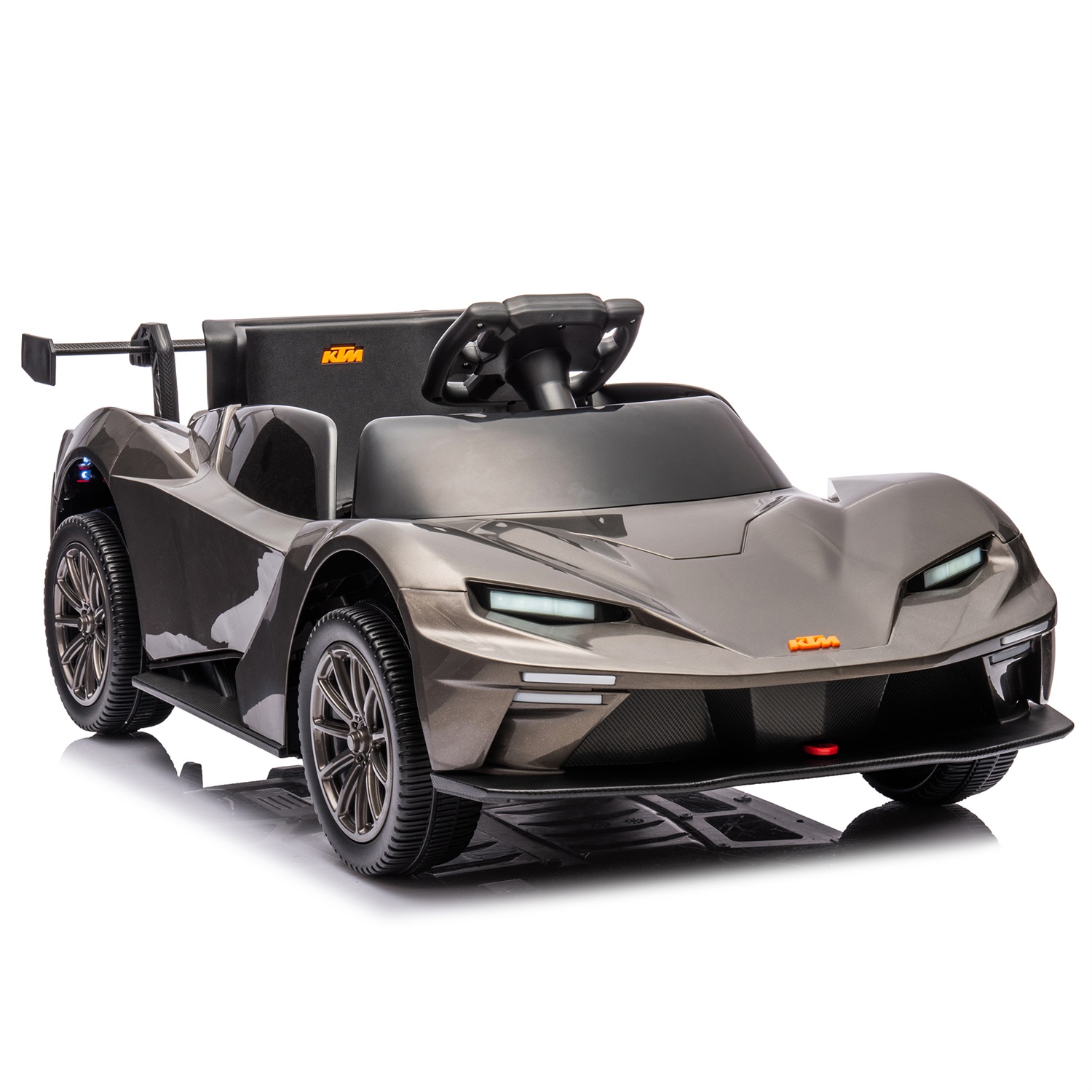 CIPACHO Licensed Ktm x Bow Gtx Electric Car for Kids, 12V Powered Ride Ons Kids Car with Remote Control, Bluetooth, MP3, Black