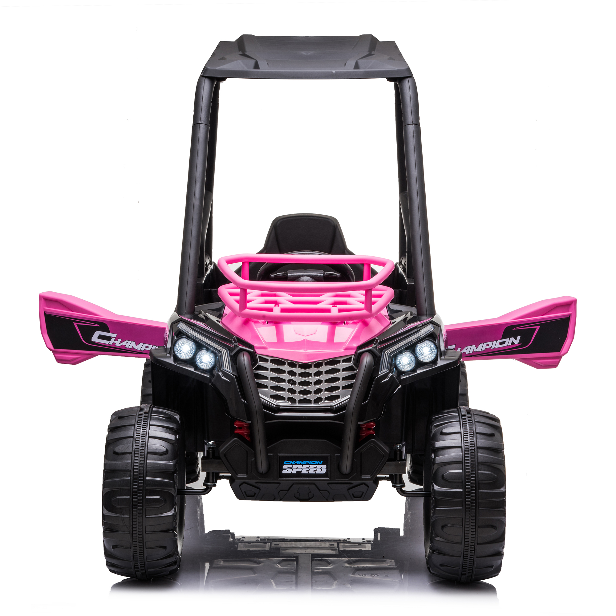 CIPACHO 24V Kids Ride On UTV Car, 2 Speeds Battery Powered Electric Off-Road Truck Car with Parent Remote Control for Girls Boys, Pink