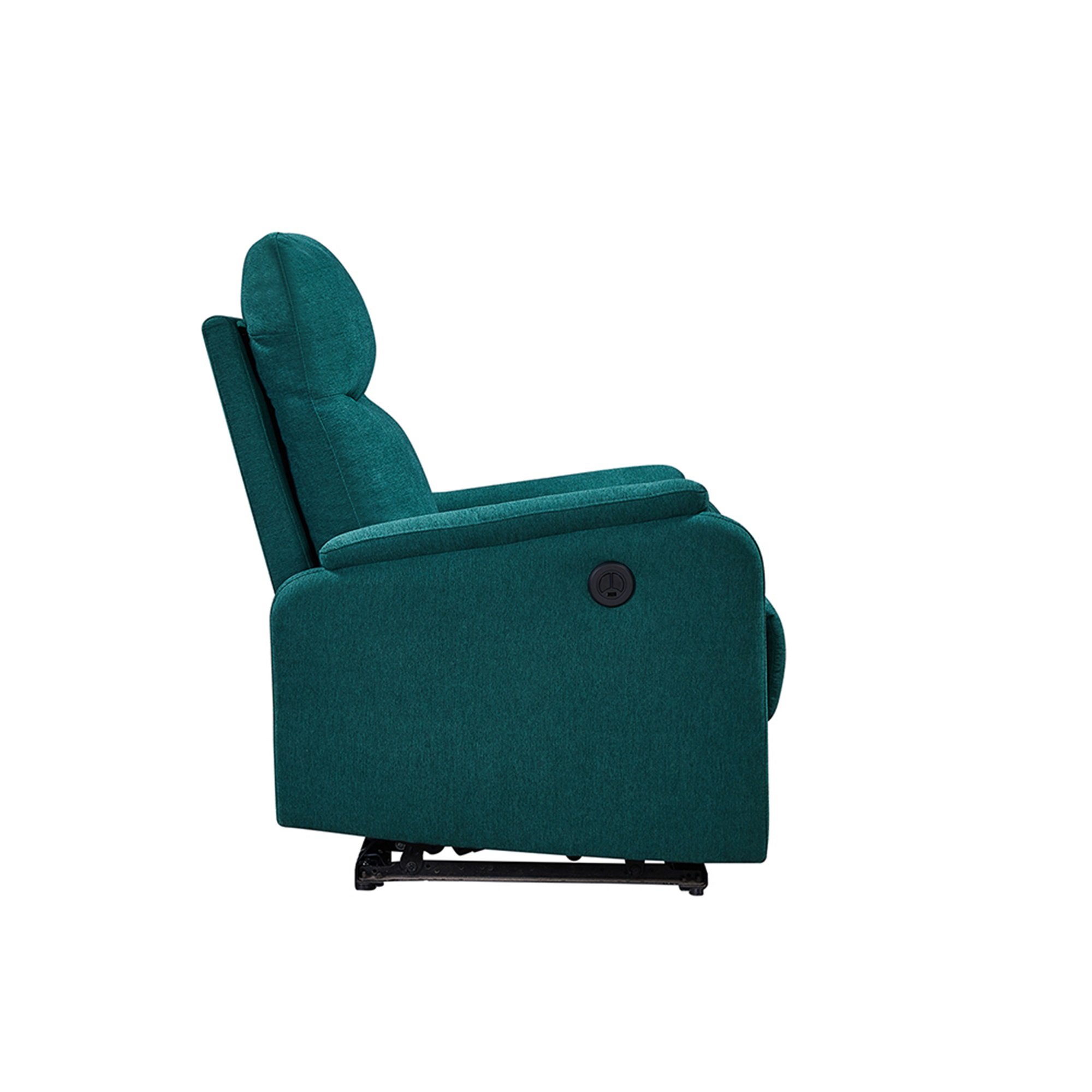 Resenkos Electric Power Recliner Chair, Swivel Push Back Nursery Recliner for Living Room, BedRoom, Green