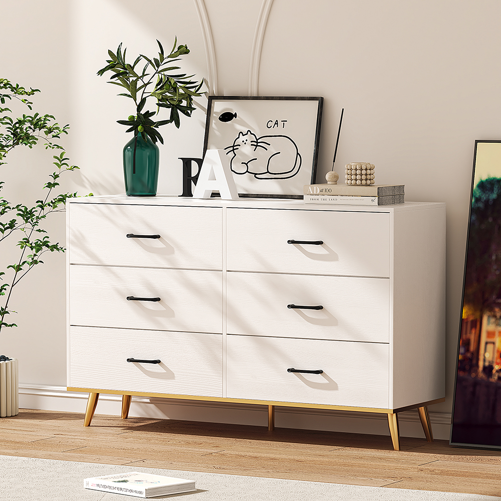 Kepooman Bedroom 3 Drawer Chest of Drawers, Wide Dresser with 6 Drawers, Solid Wood Dresser with Drawers, Modern Solid Wood Dresser Organizer for Bedroom Living Room Kepooman Bedroom 3 Drawer Chest of Drawers, Wide Dresser with 6 Drawers, Solid Wood Dresser with Drawers, Modern Solid Wood Dresser Organizer for Bedroom Living Room